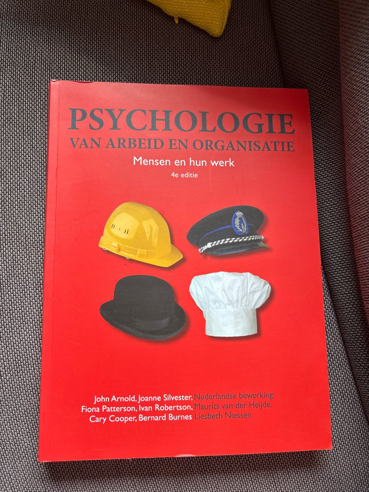 Psychologie van Arbeid en Organisatie - 4e editie, Ophalen of Verzenden, Gamma, Zo goed als nieuw, HBO