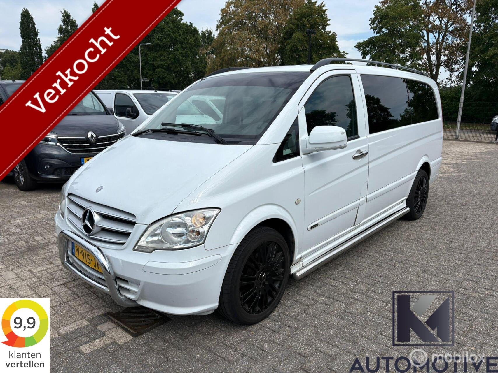 Mercedes Vito 122CDI 320 V6 Automaat|Dubbel Cabine|EXPORTPRI, Auto's, Euro 5, 2000 kg, 2987 cc, Mercedes-Benz