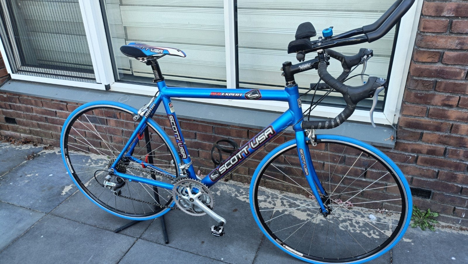 Scott racefiets, Fietsen en Brommers, Fietsen | Racefietsen, 28 inch, Velgrem, Aluminium, Zo goed als nieuw