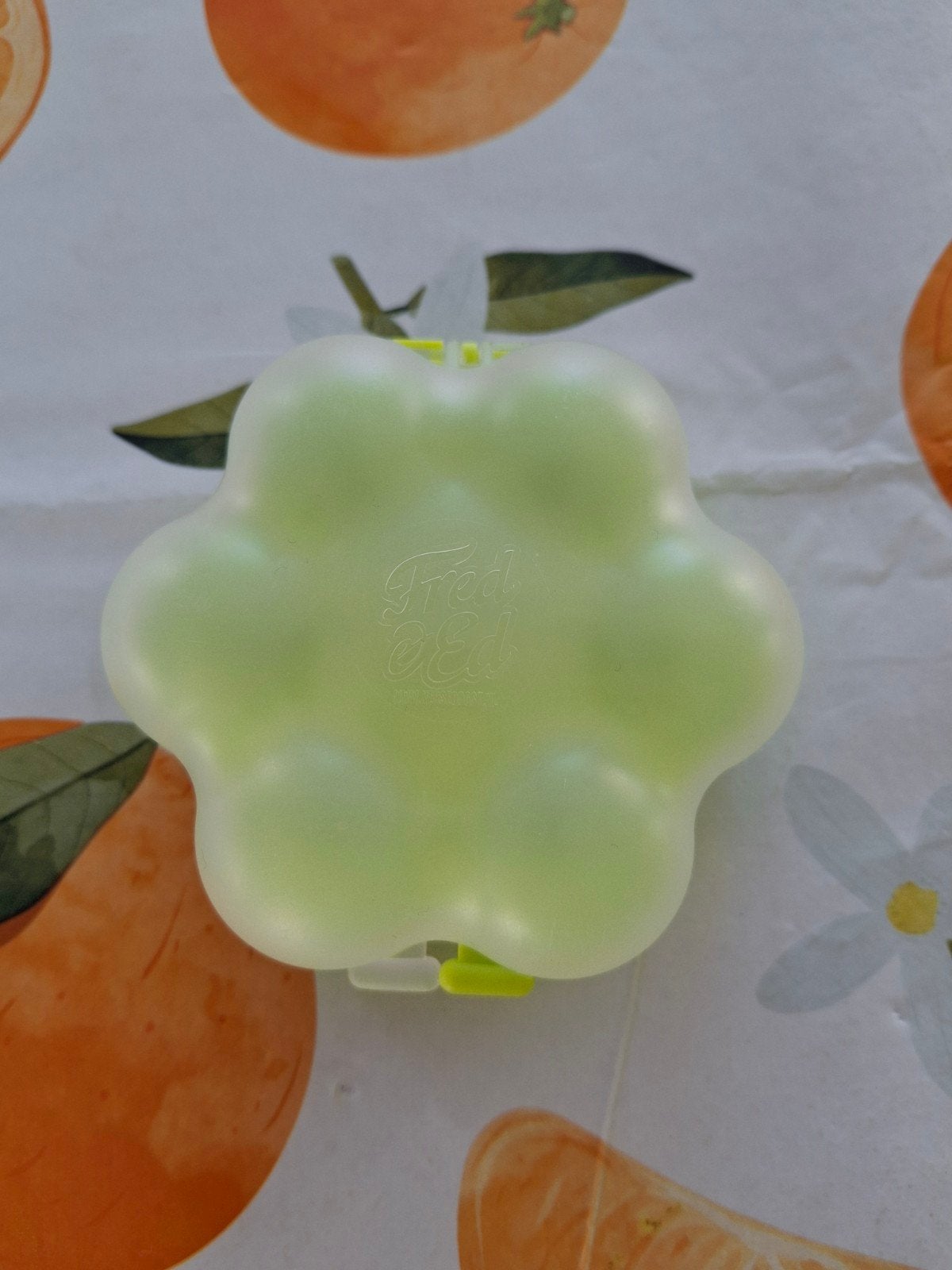 Fred & Ed snoep/cherrytomtatendoosje tomaten bakje groen, Kunststof, Ophalen of Verzenden, Zo goed als nieuw, Overige merken