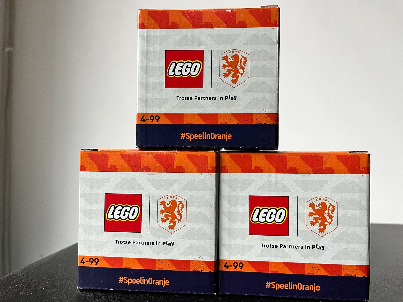3x LEGO KNVB, Lego, Overige typen, Nieuw, Ophalen of Verzenden