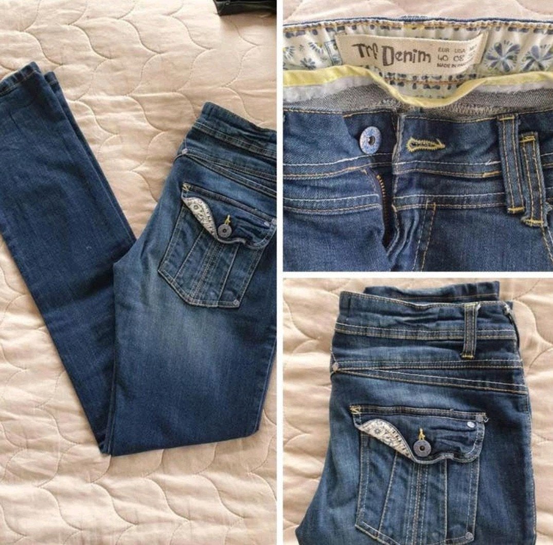 Trf Denim mt 38 40 nieuw 💙, Blauw, Nieuw, Ophalen of Verzenden, W30 - W32 (confectie 38/40)