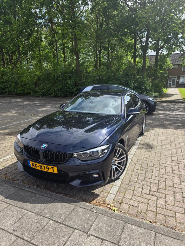 BMW 4-Serie 1.5 418I Gran Coupe AUT 2017 Zwart, Automaat, 4-Serie, Bluetooth, Zwart
