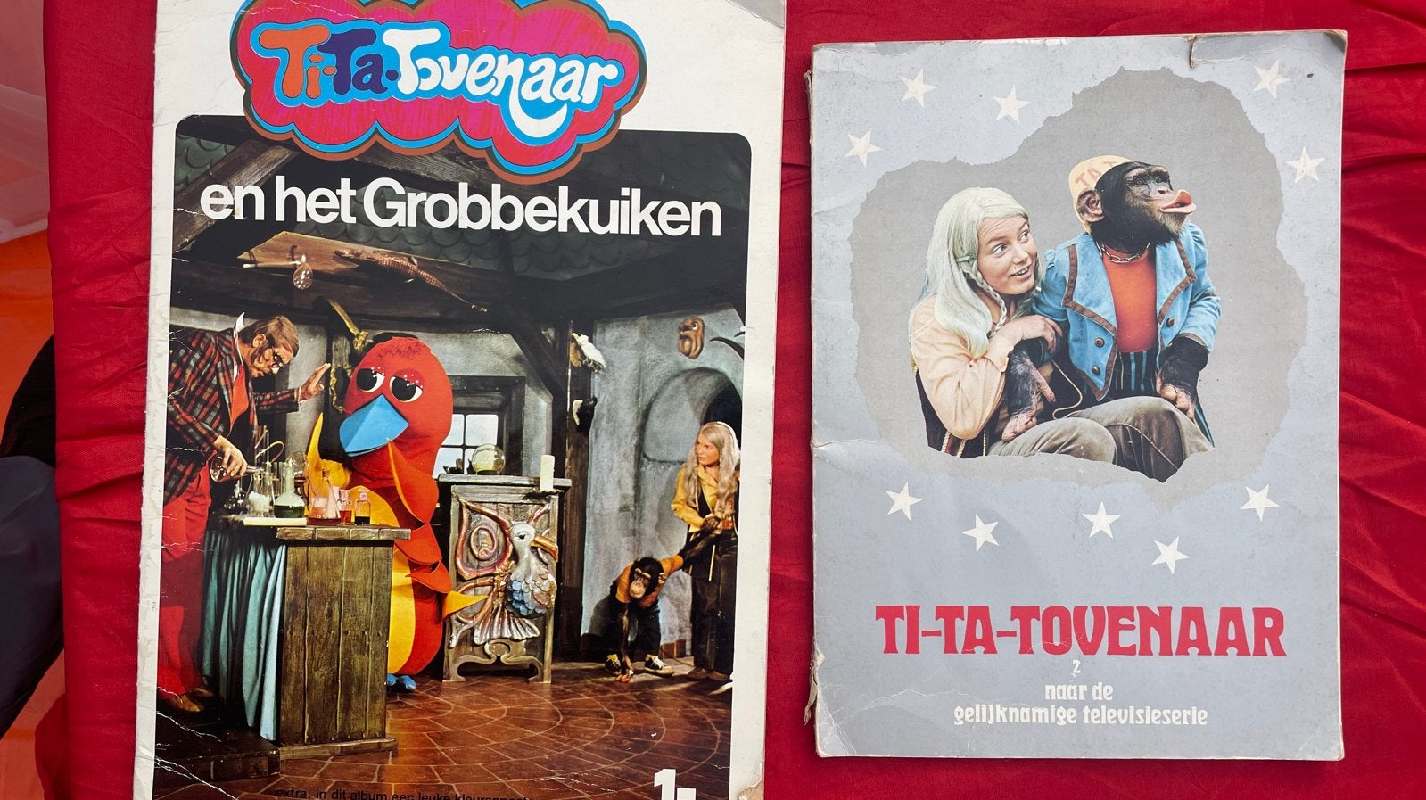 Ti-Ta-Tovenaar en het Grobbekuiken - Plaatjesalbum, Ophalen of Verzenden, Gelezen, Plaatjesalbum