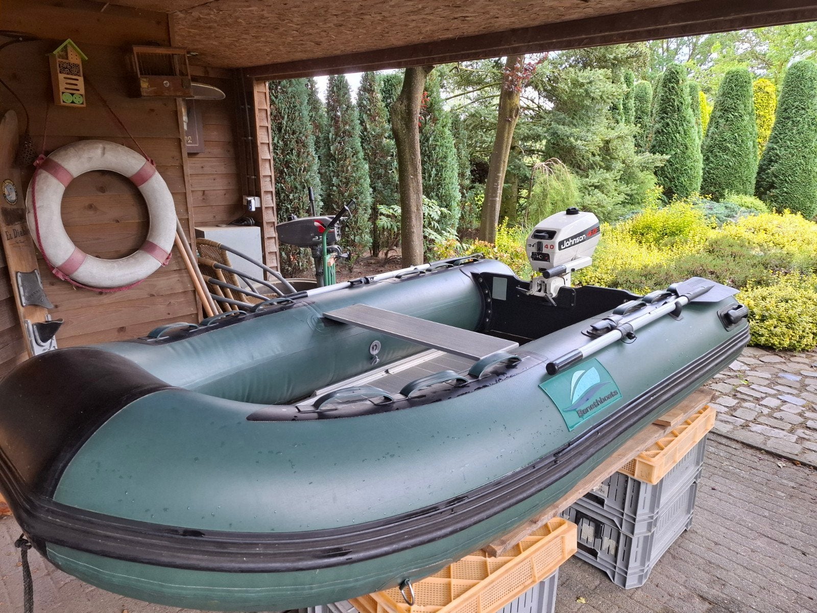 Rubberboot Benneth 260 x155, Ophalen