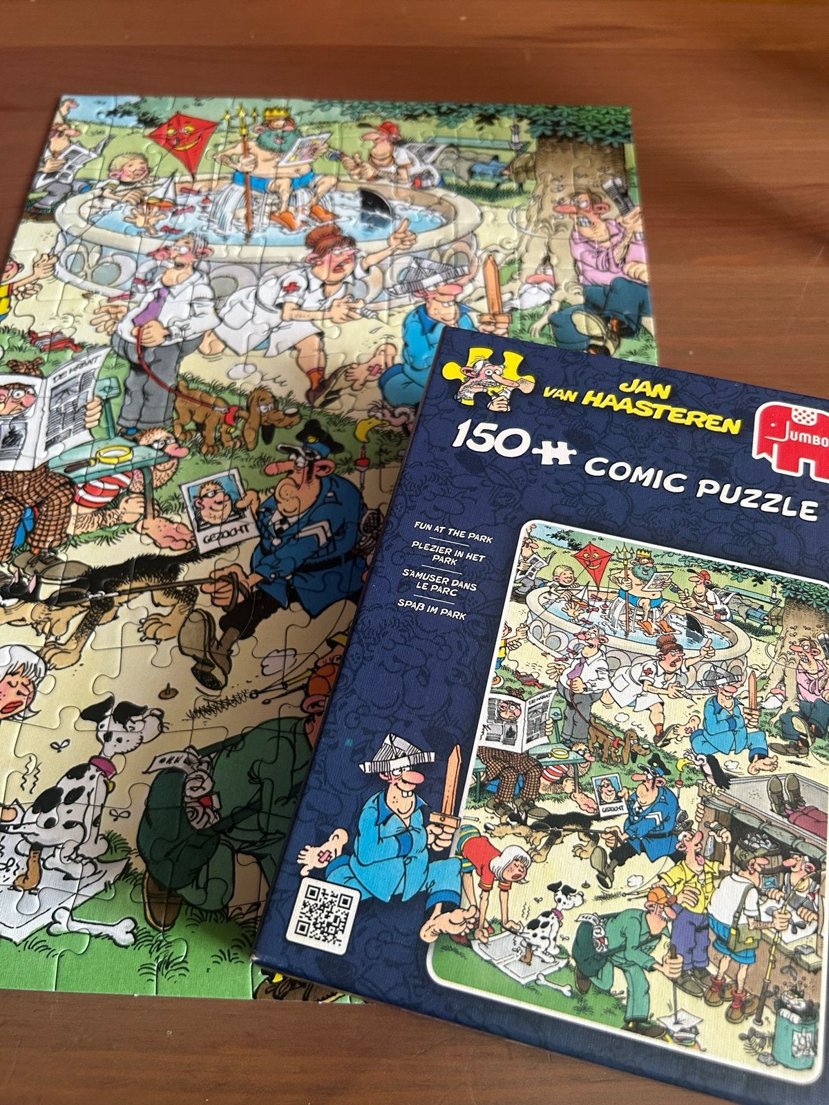 Jan van Haasteren Comic Puzzle - 150 stukjes, Ophalen, Zo goed als nieuw, 6 jaar of ouder