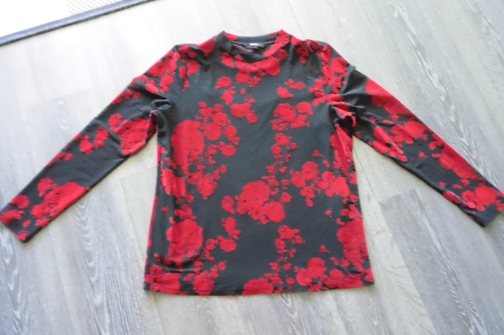 dames shirt maat xl, Zwart, Maat 46/48 (XL) of groter, Ophalen of Verzenden, Zo goed als nieuw