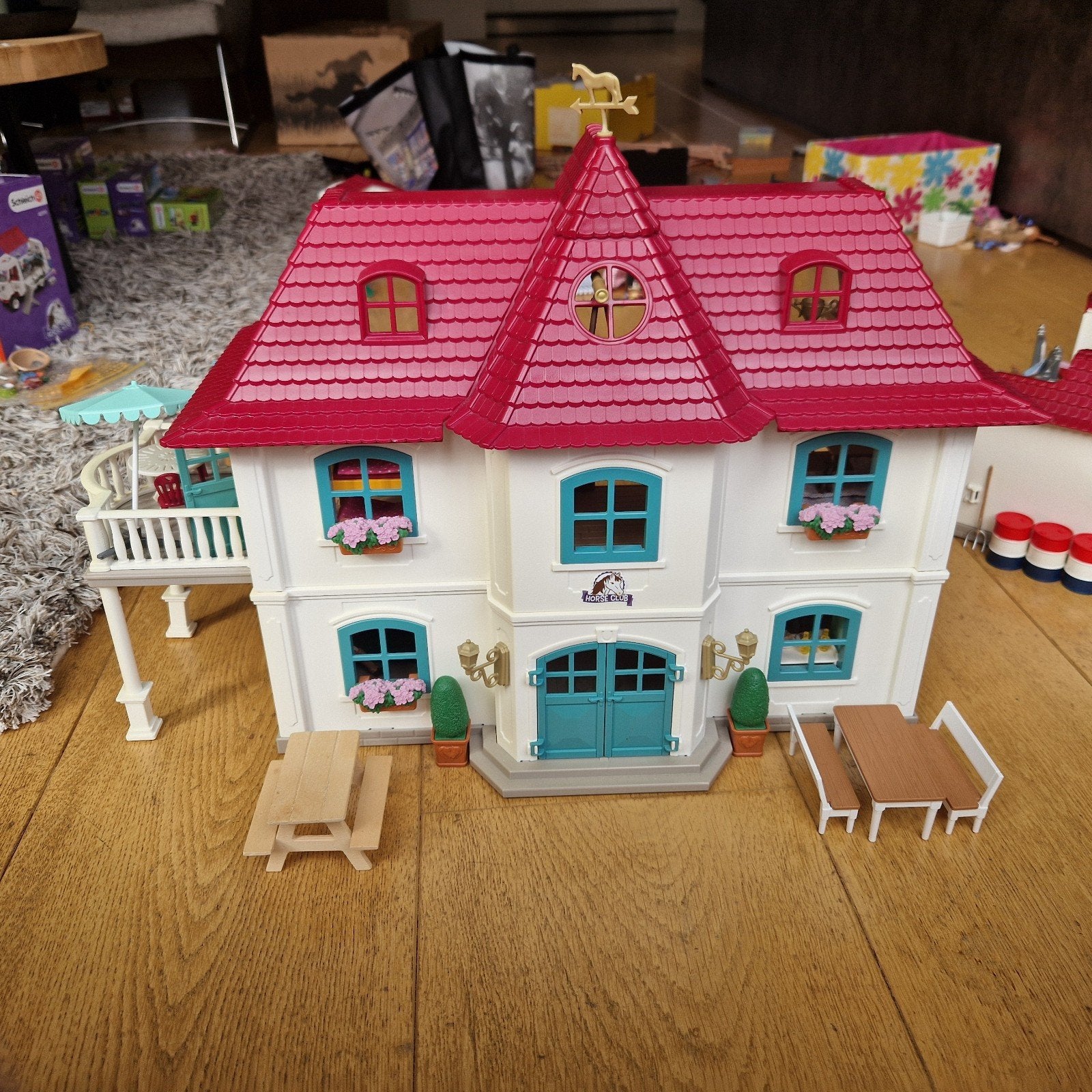 schleich huis+stal set nummer 42416, Ophalen, Zo goed als nieuw
