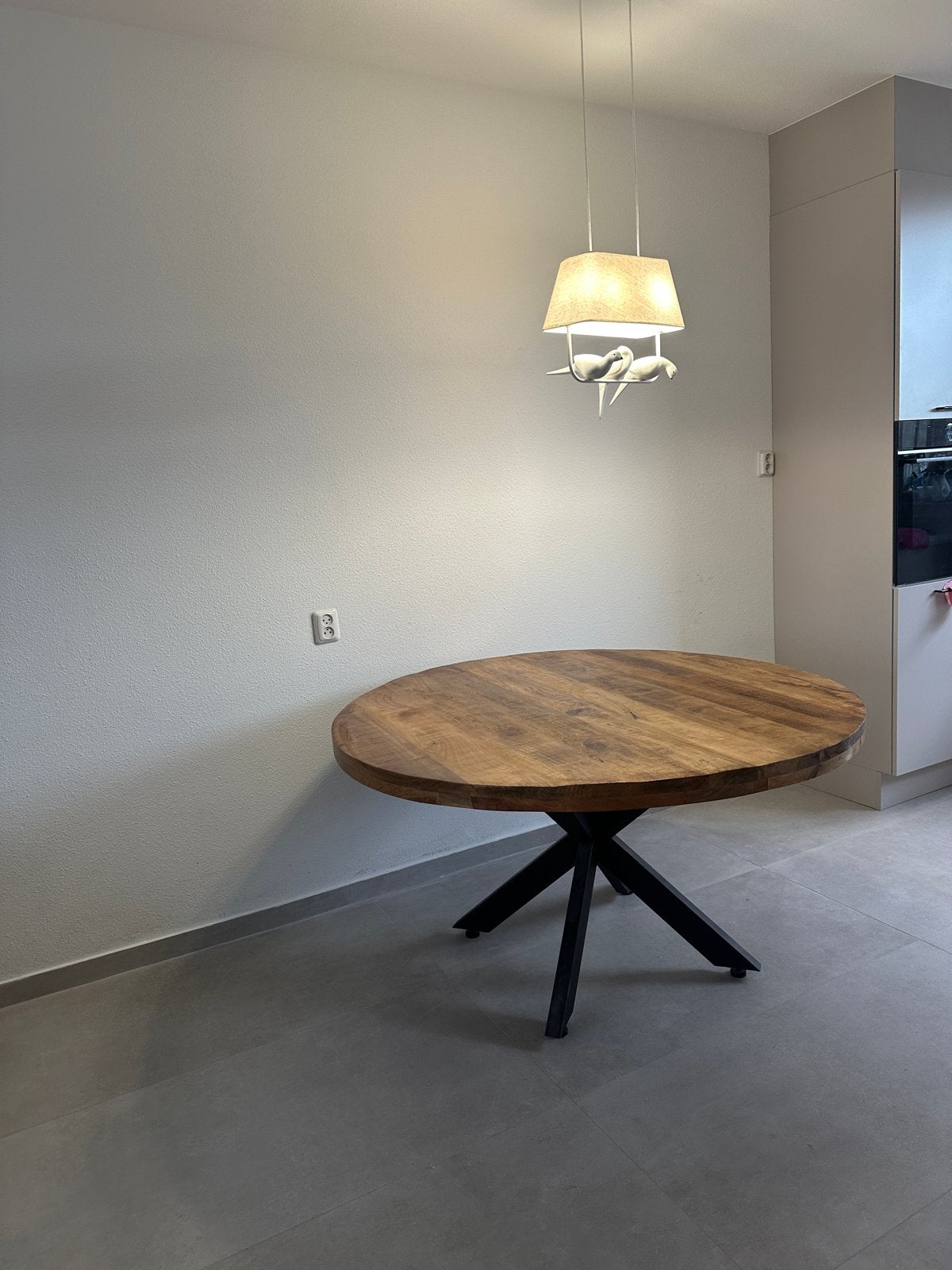 Mango Salontafel en TV meubel set, Ophalen, 50 – 75, 150 tot 200 cm, Rond