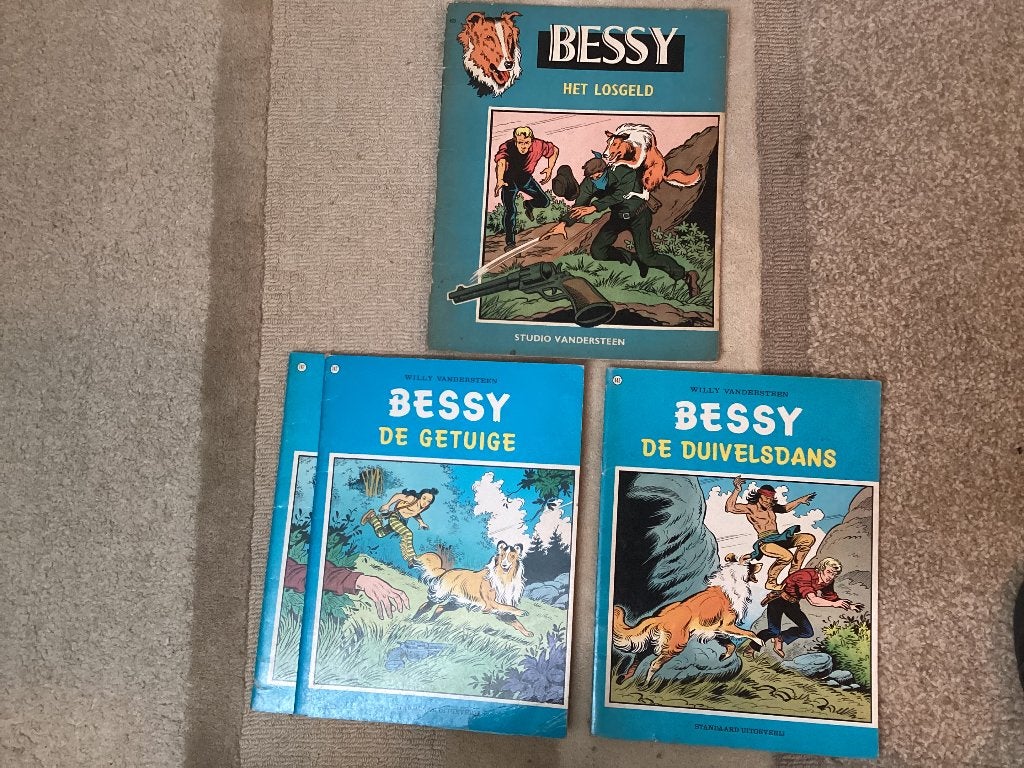 Bessy strips, Boeken, Willy van der steen, Ophalen of Verzenden, Zo goed als nieuw, Meerdere stripboeken