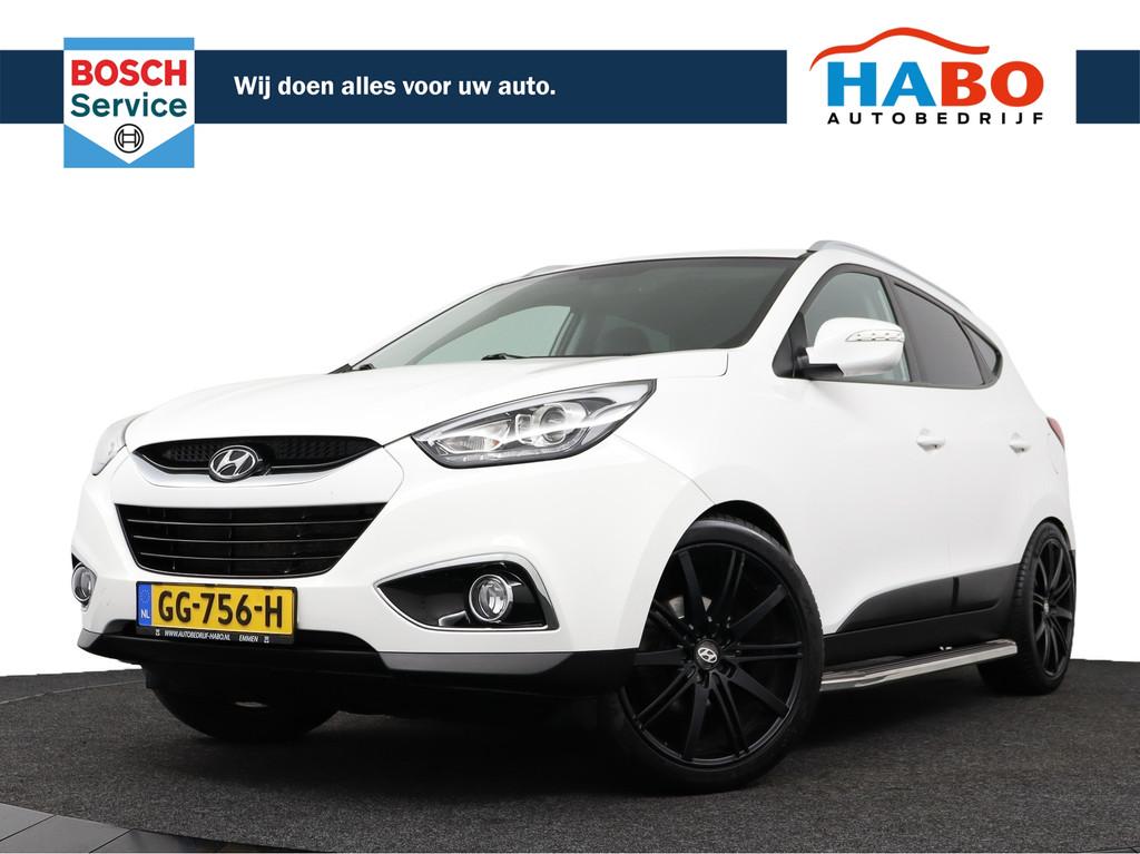 Hyundai IX35 1.6 GDI GO! ECC?PDC/LMV/NAVI/CRUISE/CAMERA/STOE, Auto's, Euro 5, 135 pk, 4 cilinders, Leder en Stof