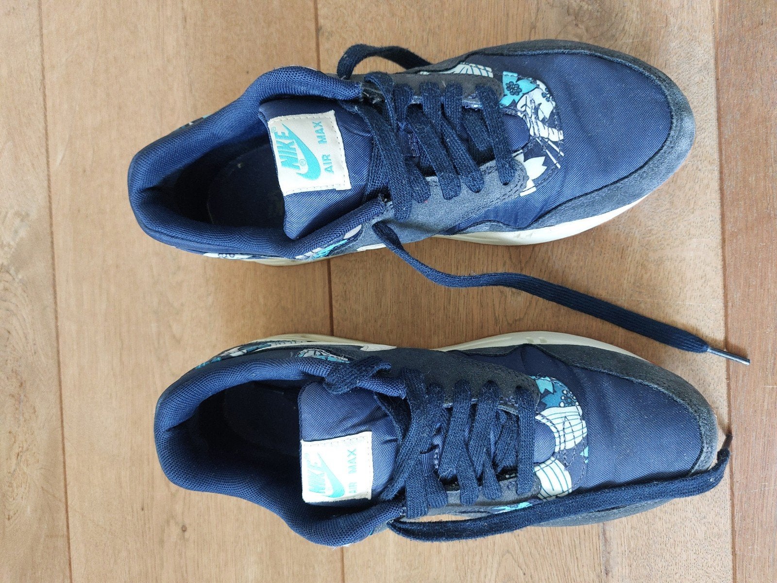 air max 1 mt 40, Blauw, Ophalen of Verzenden, Sneakers of Gympen, Gedragen