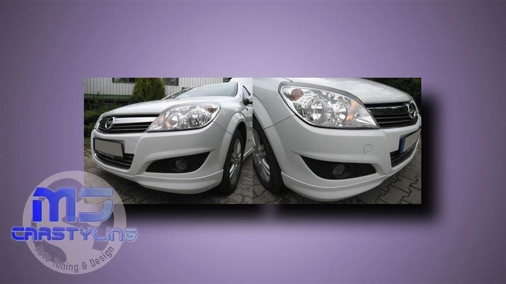 Opel Astra H Facelift - Voorbumper spoiler [OPC Line], Ophalen of Verzenden, MJ-Carstyling, Info@mj-carstyling.net, Sibeliusstraat 81 5011JH Tilburg