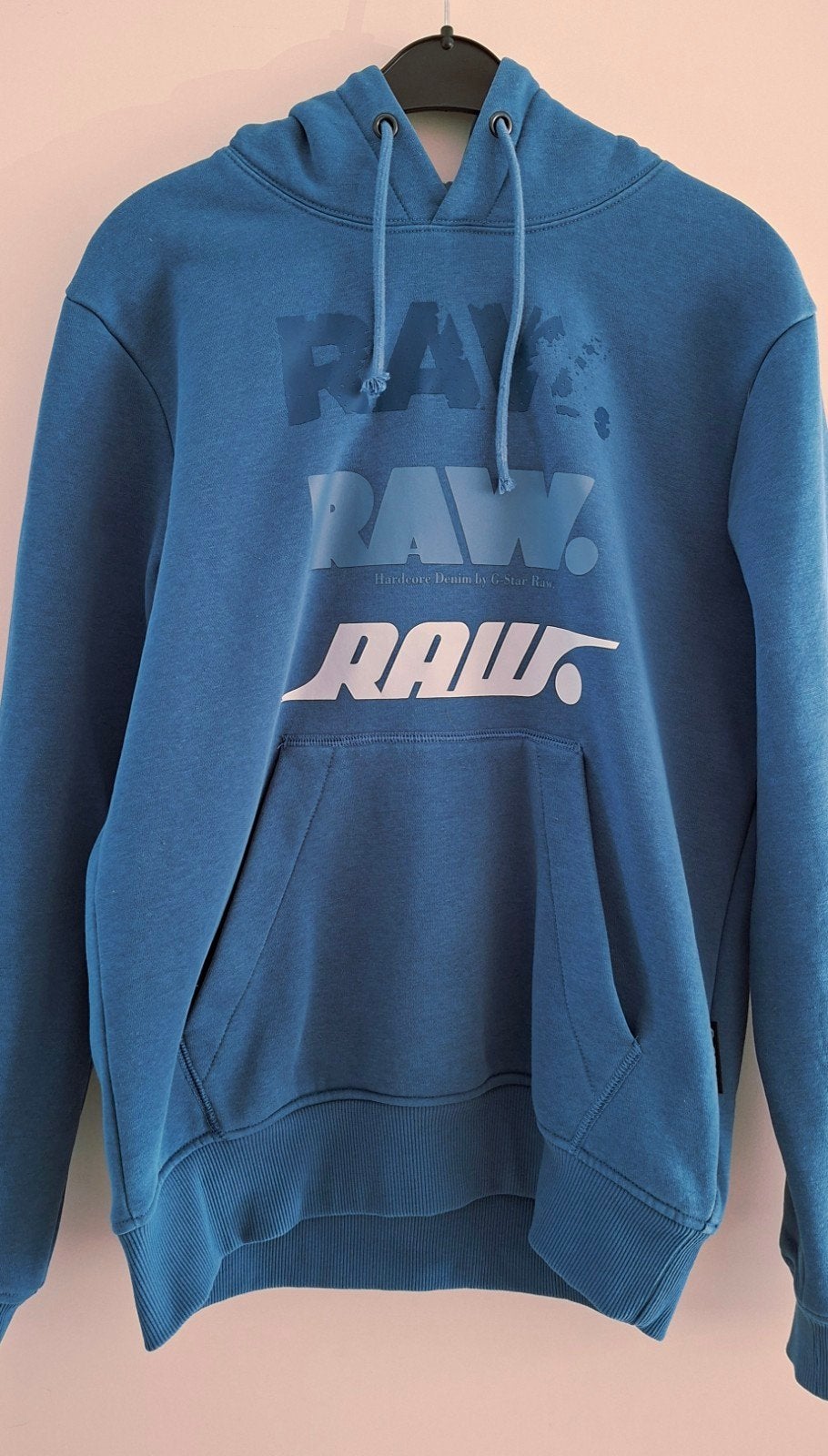 Blauwe hoodie van G-Star Raw maat S, Ophalen of Verzenden, Zo goed als nieuw, Blauw