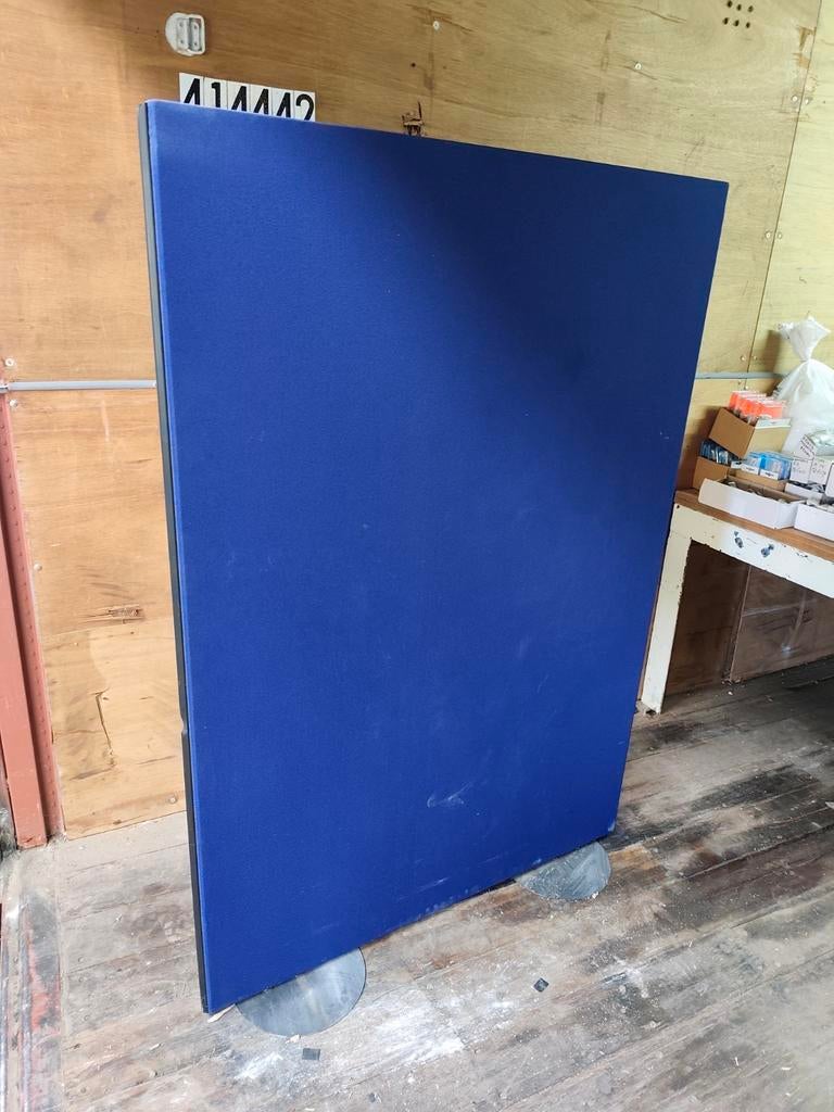 Scheidingswand B120xH170xD3,5cm stof bekleed, Ophalen, Gebruikt