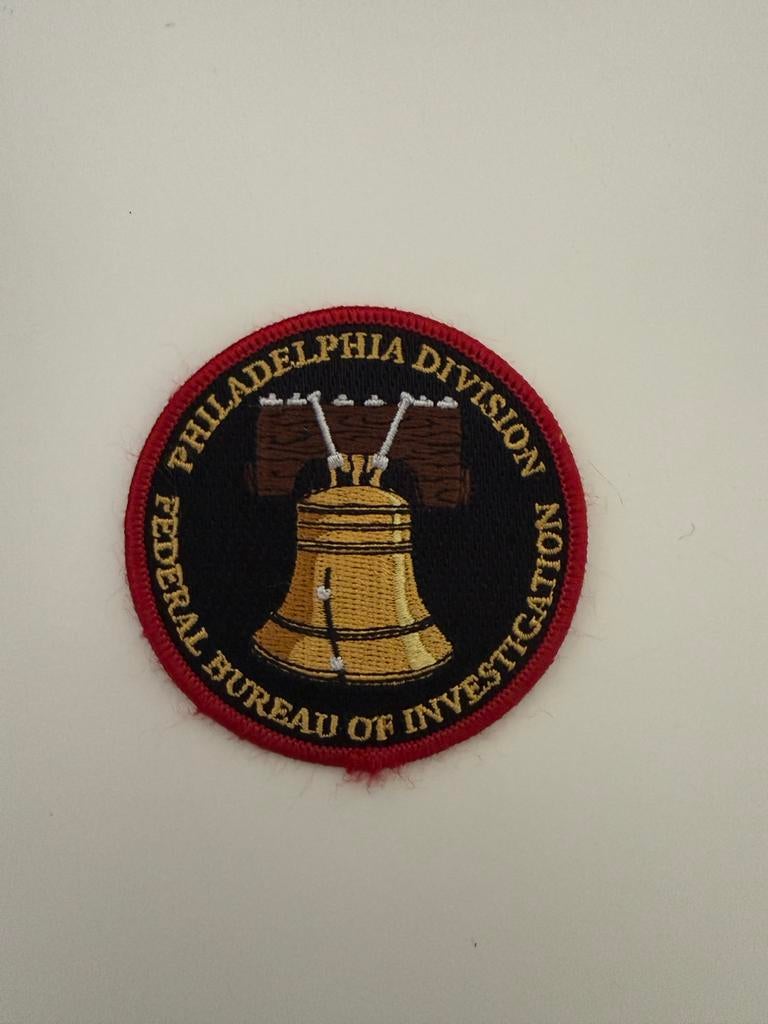 FBI Philadelphia Division Patch - Gebruikt, Verzamelen, Verzenden, Amerika, Overige typen