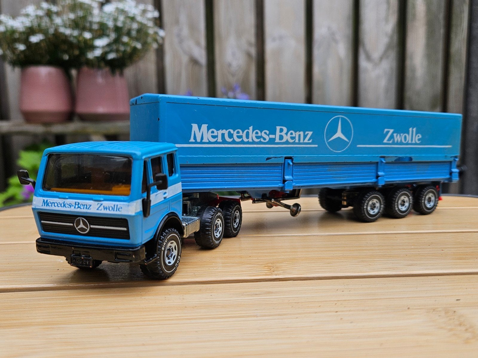 Zeldzame Siku Mercedes 2232 Mercedes-Benz Zwolle promo, Ophalen of Verzenden