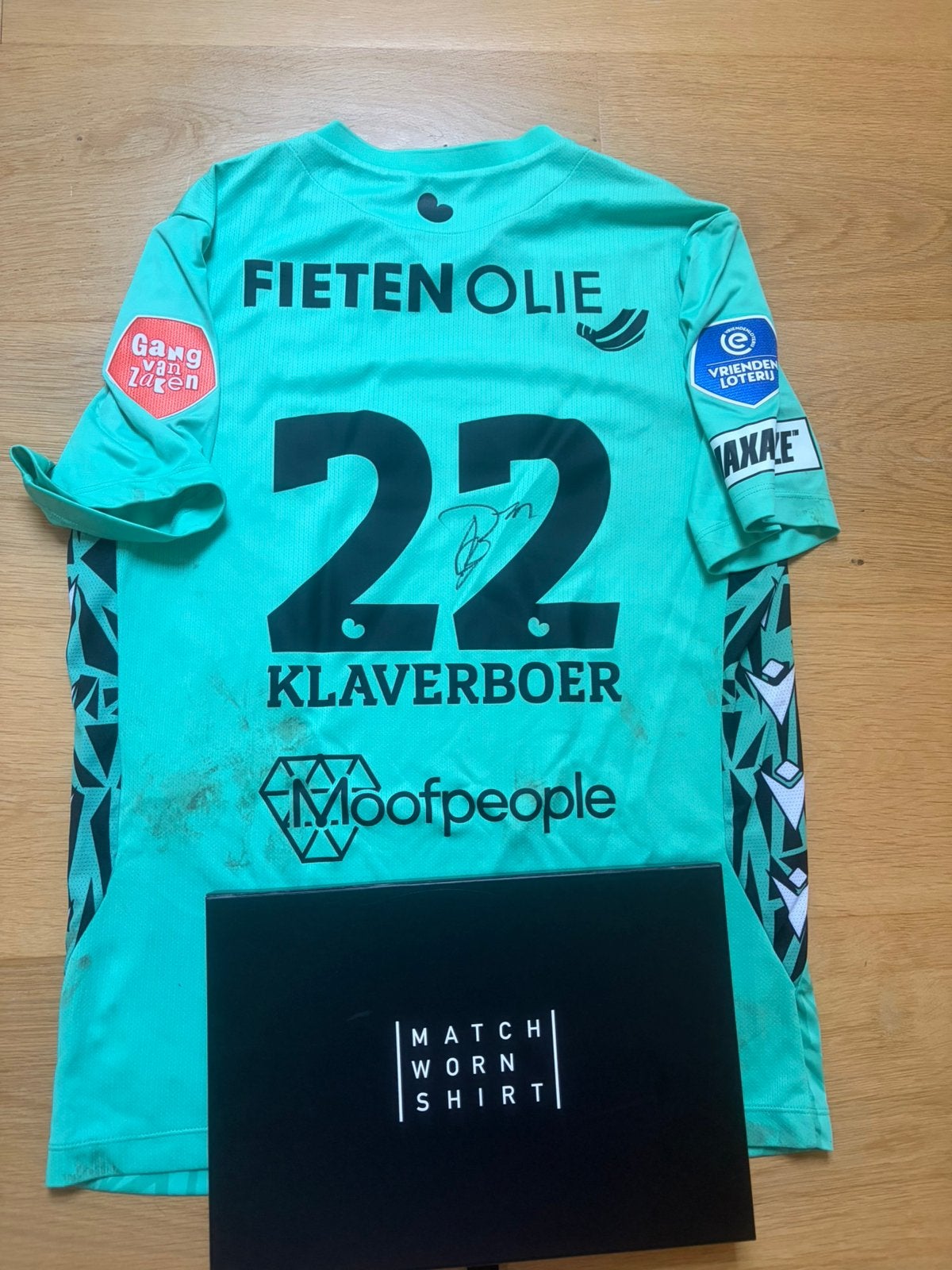 Matchworn Bernt Klaverboer #22 – SC Heerenveen vs Excelsior, Verzenden, Zo goed als nieuw, Overige binnenlandse clubs, Shirt