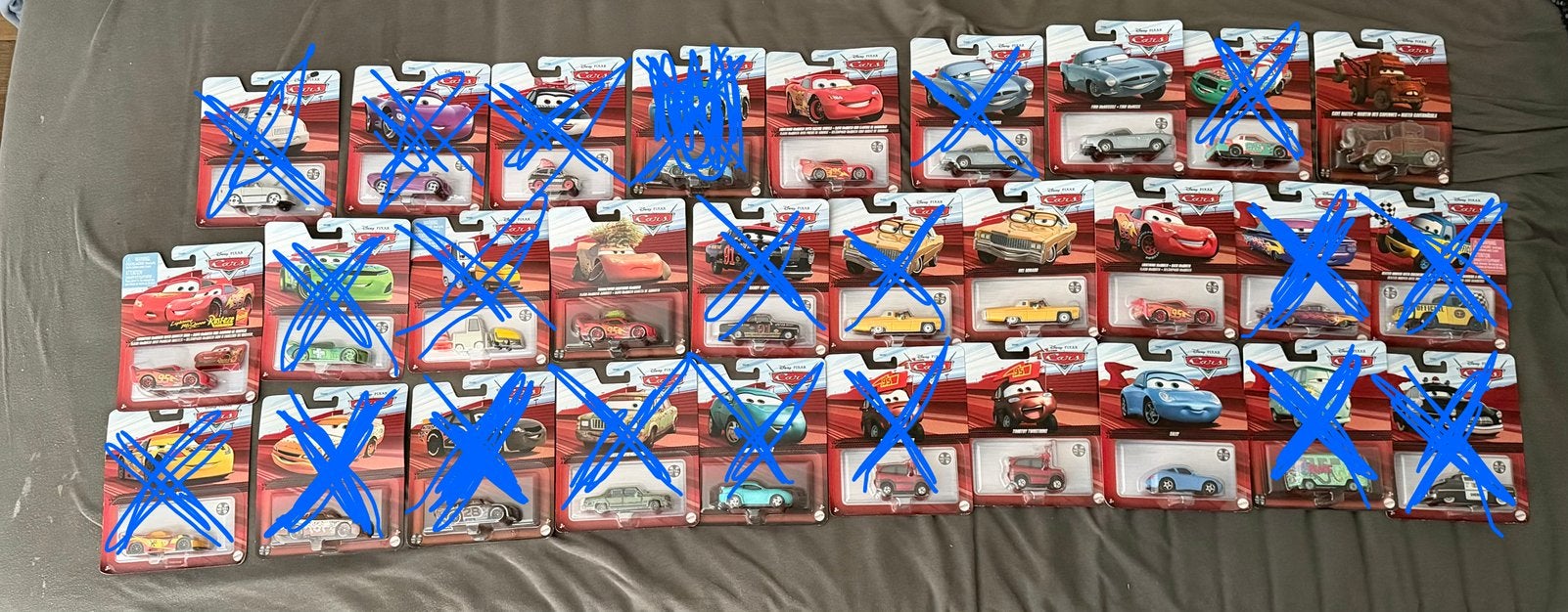 Singles Disney Cars diecast auto’s, Ophalen of Verzenden, Nieuw