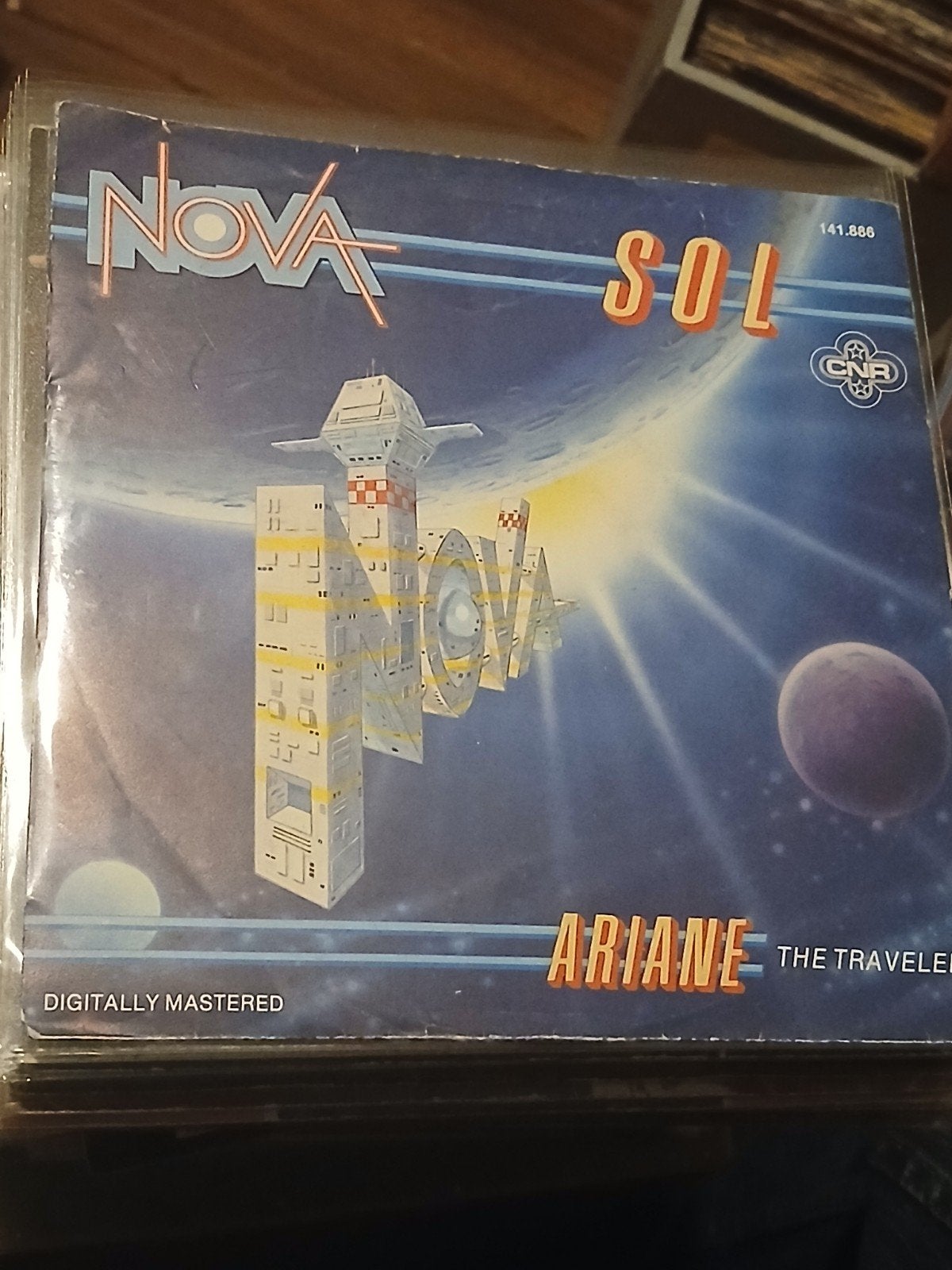 NOVA sol / ariane the traveler 1982 NL INSTRUMENTAL TOPPER, Cd's en Dvd's, Vinyl Singles, Ophalen of Verzenden, Zo goed als nieuw