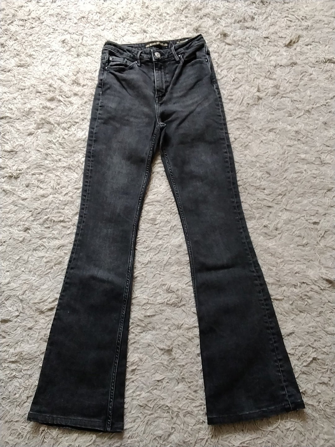 Seven Sisters flared jeans W26 L32 - Zwart, Seven Sisters, Zwart, Ophalen of Verzenden, Zo goed als nieuw