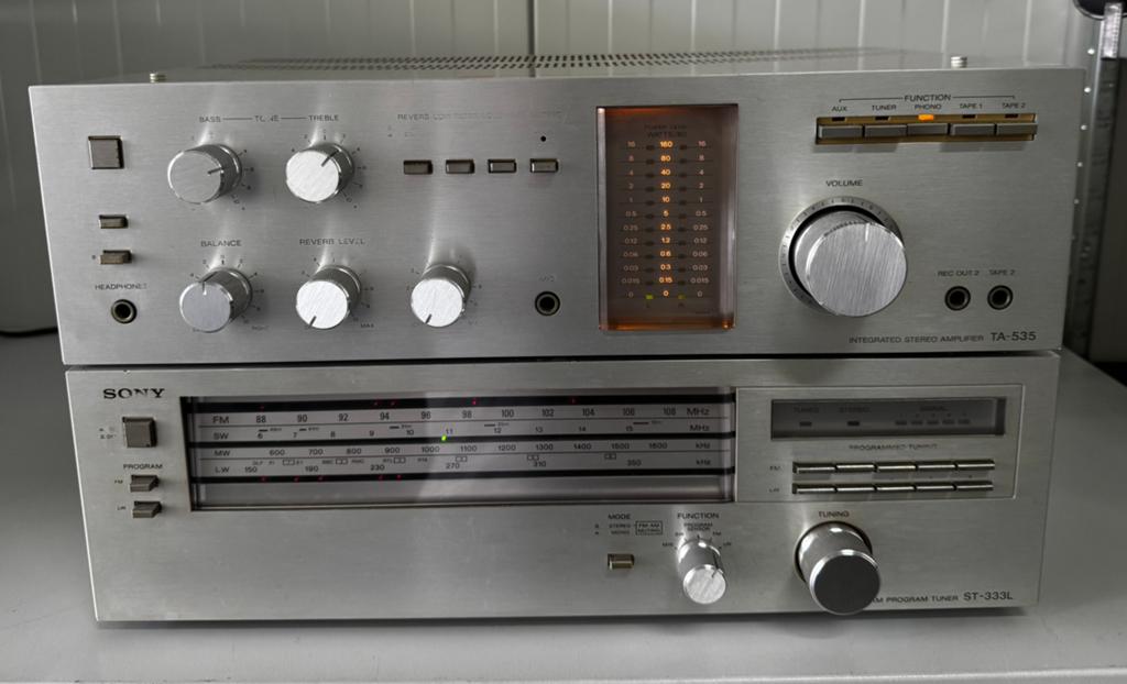 Sony versterker en Tuner, Audio, Tv en Foto, Stereo-sets, Ophalen, Gebruikt, Tuner of Radio, Losse componenten