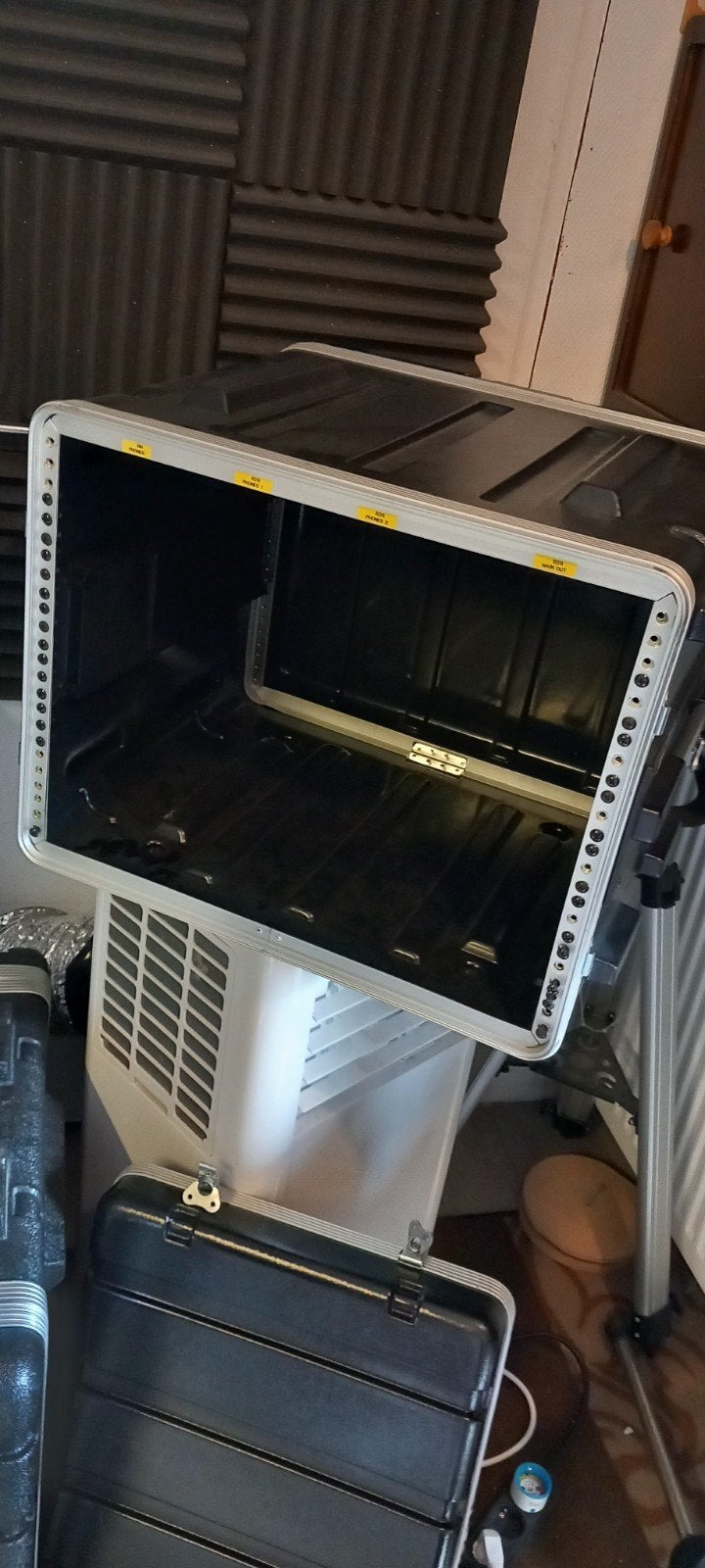 Flightcase 19 inch rack - 4U, Muziek en Instrumenten, Ophalen, Gebruikt, Speaker of Versterker, Flightcase