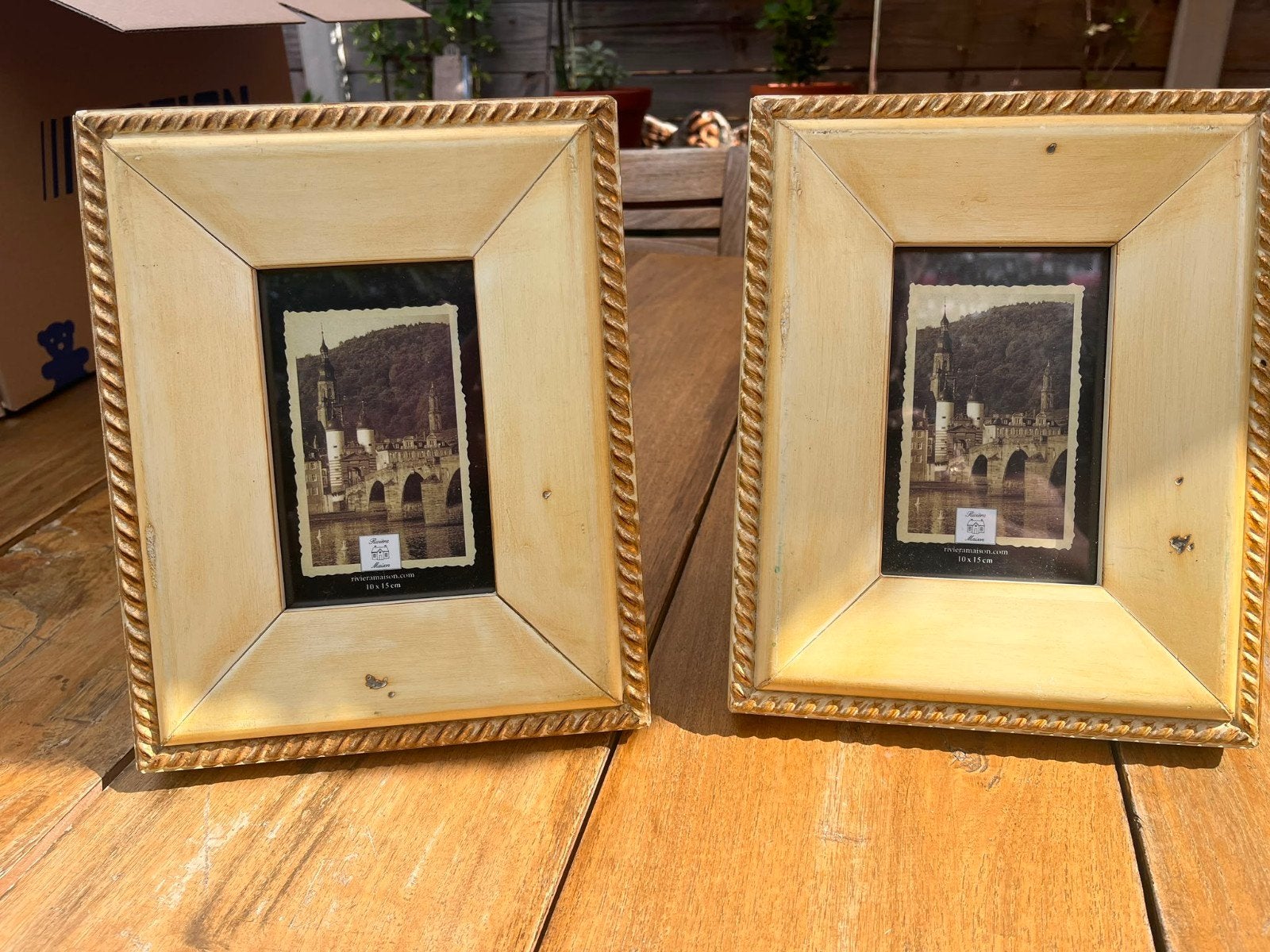 Riviera Maison fotolijstjes., Huis en Inrichting, Woonaccessoires | Lijsten, Ophalen, Gebruikt