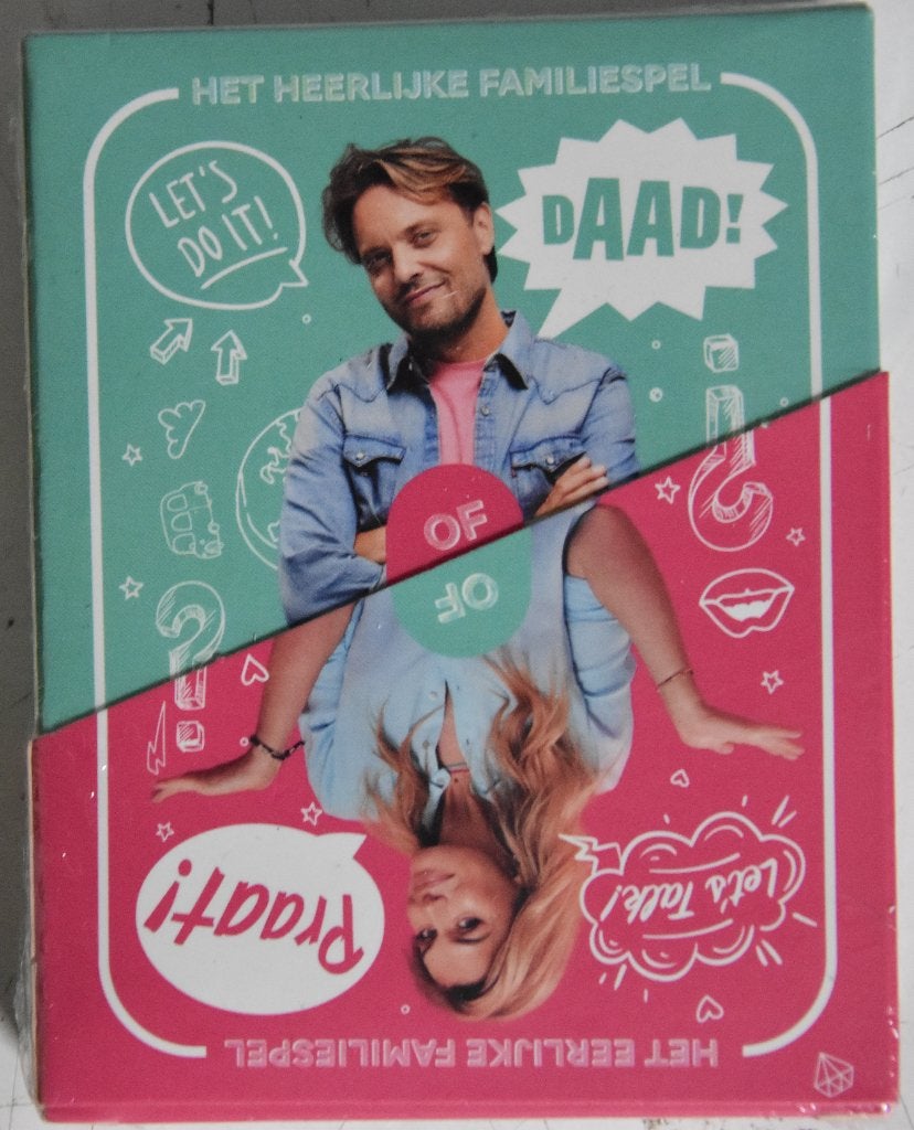 praat of daad familiespel spel kinderen & volwassenen NIEUW, Ophalen of Verzenden, Nieuw