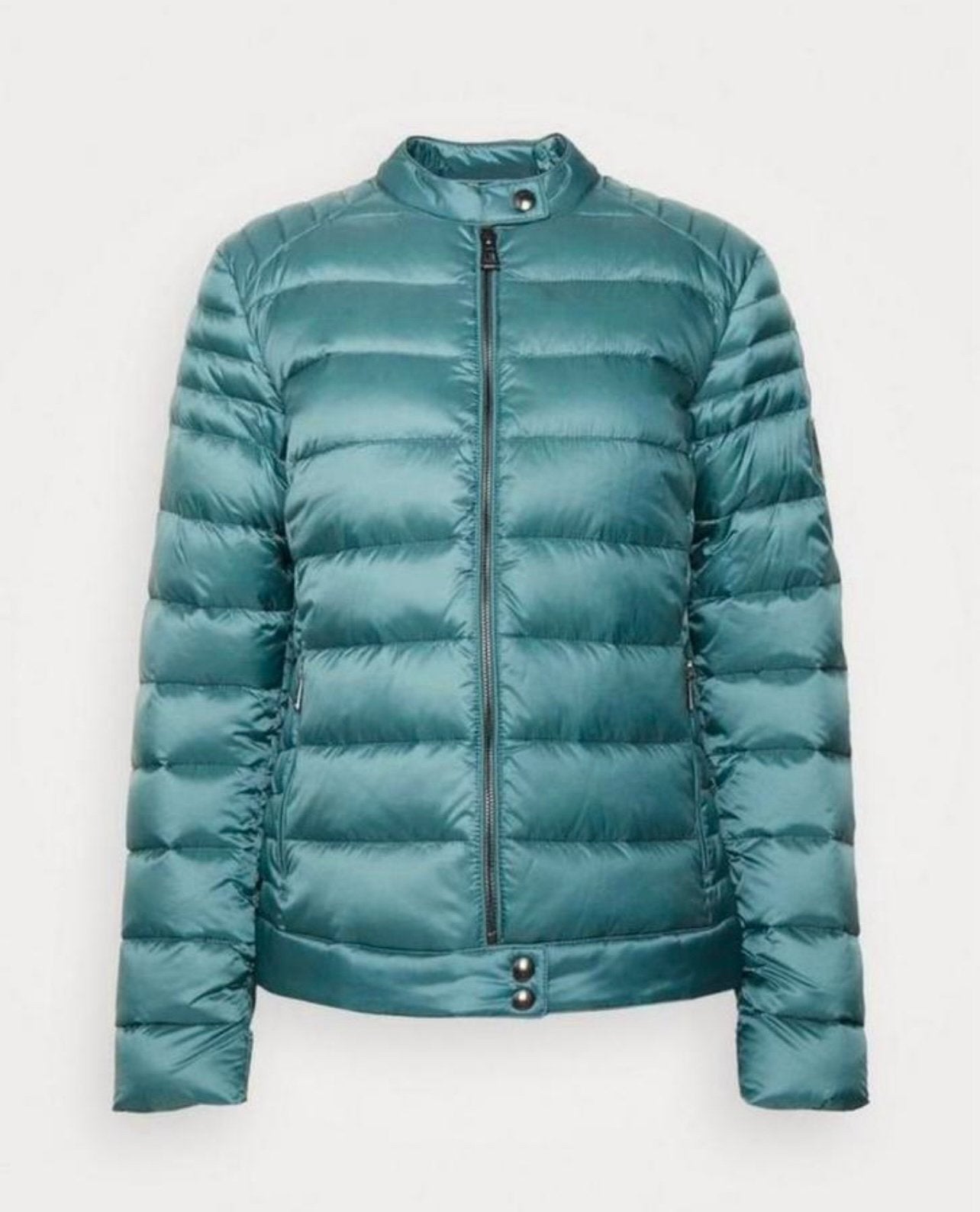 Belstaff damesjack turquoise, mt S/M, NIEUW, Ophalen, Zo goed als nieuw, Blauw