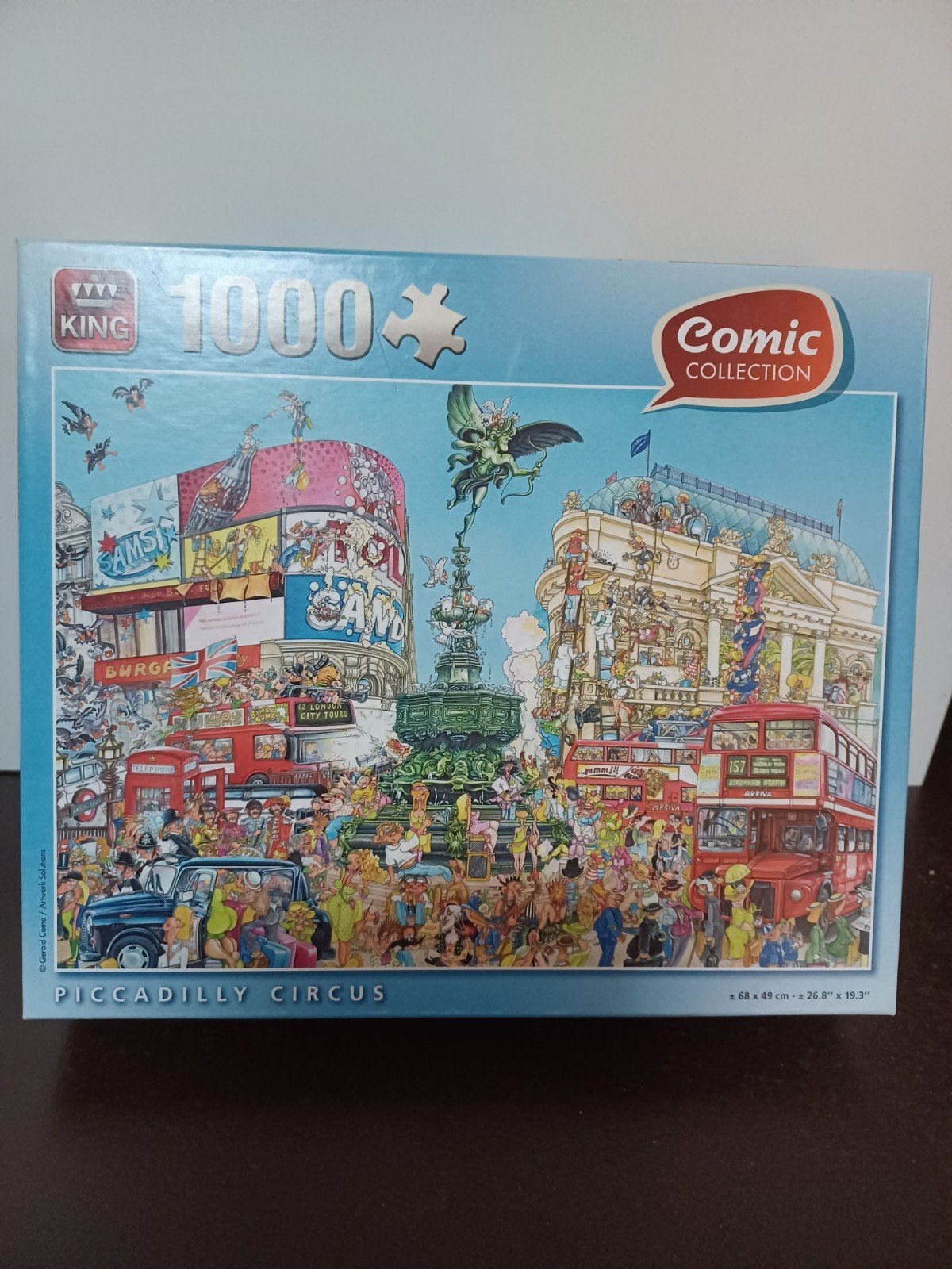Puzzel piccalilly circus Comic collection, Ophalen of Verzenden, 500 t/m 1500 stukjes, Zo goed als nieuw, Legpuzzel