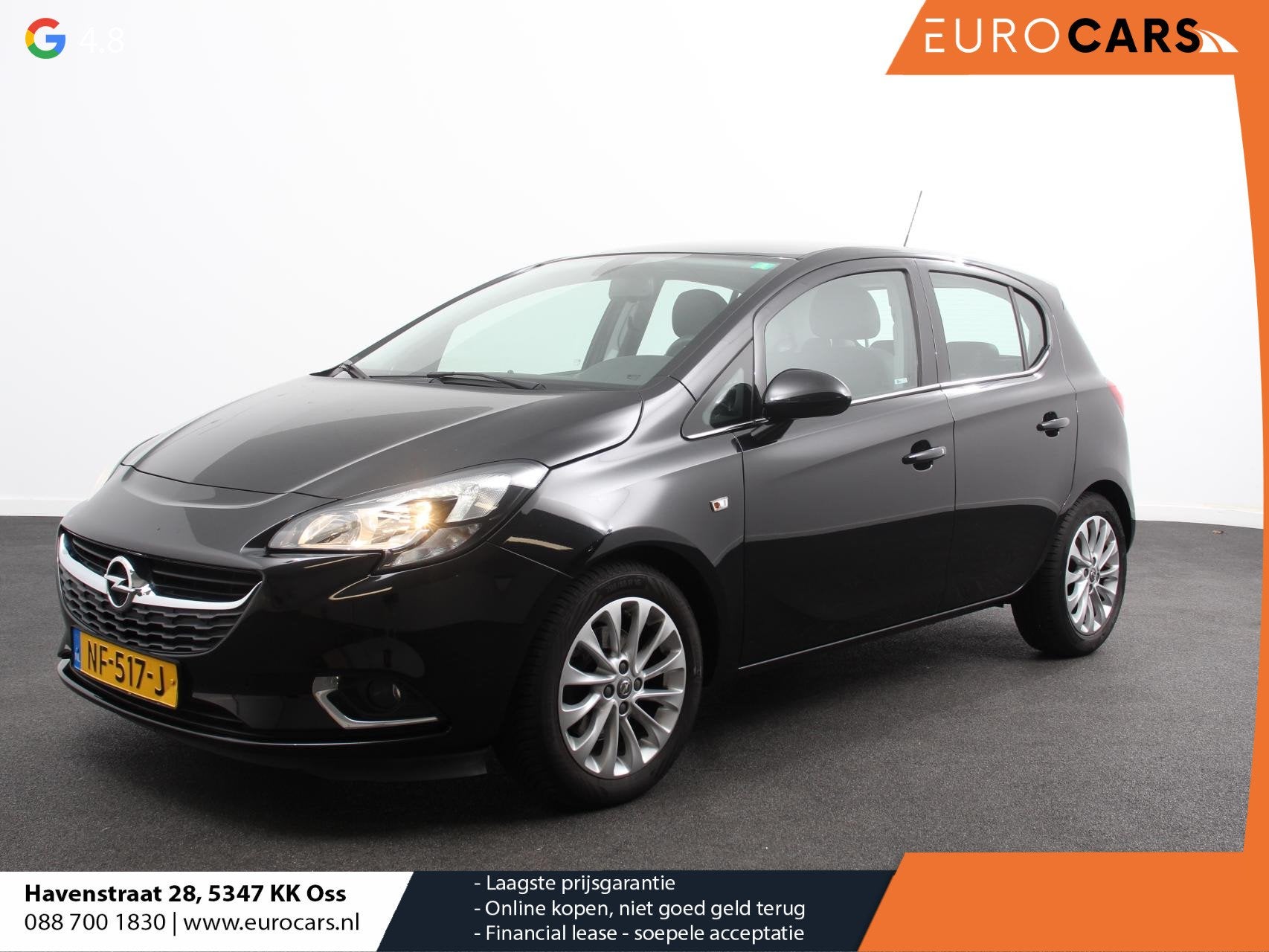 Opel Corsa 1.0 Turbo Innovation Airco Cruise control Lichtme, Auto's, Voorwielaandrijving, Stof, Gebruikt, Origineel Nederlands