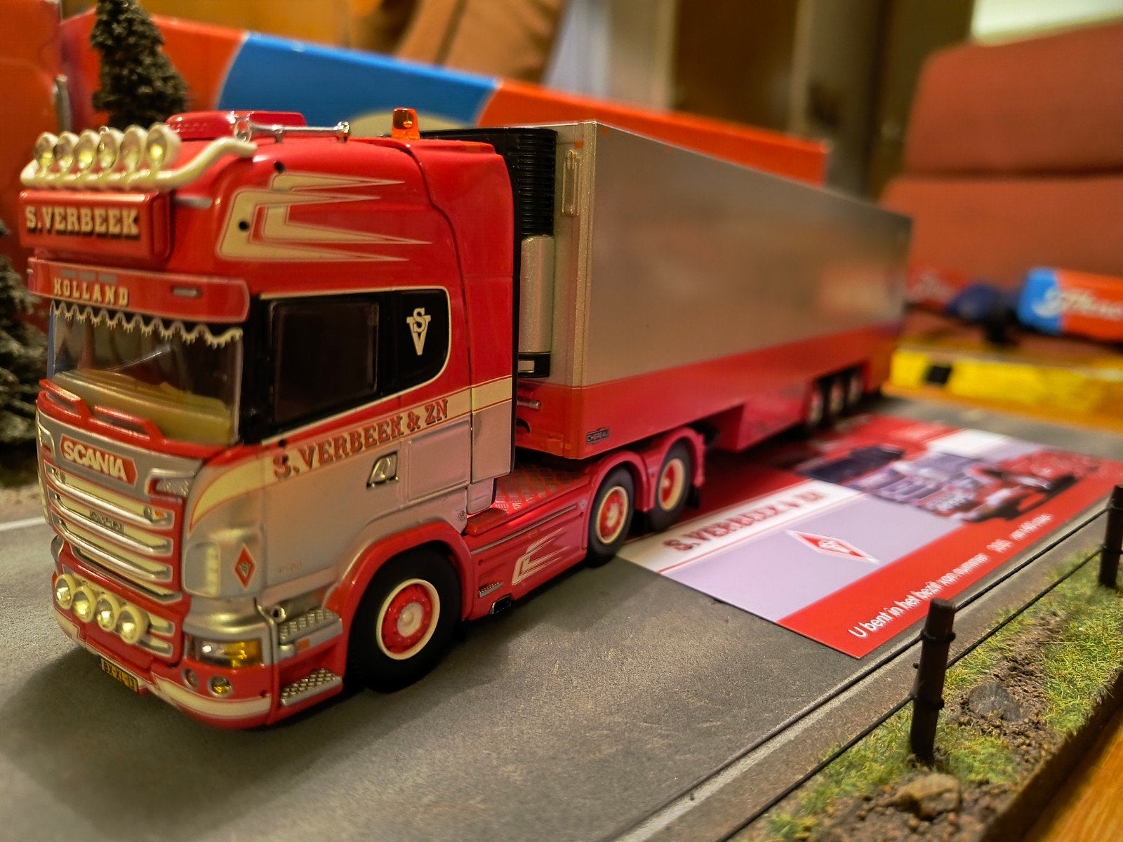 Tekno Scania Verbeek, Ophalen of Verzenden, Zo goed als nieuw, Bus of Vrachtwagen, Tekno