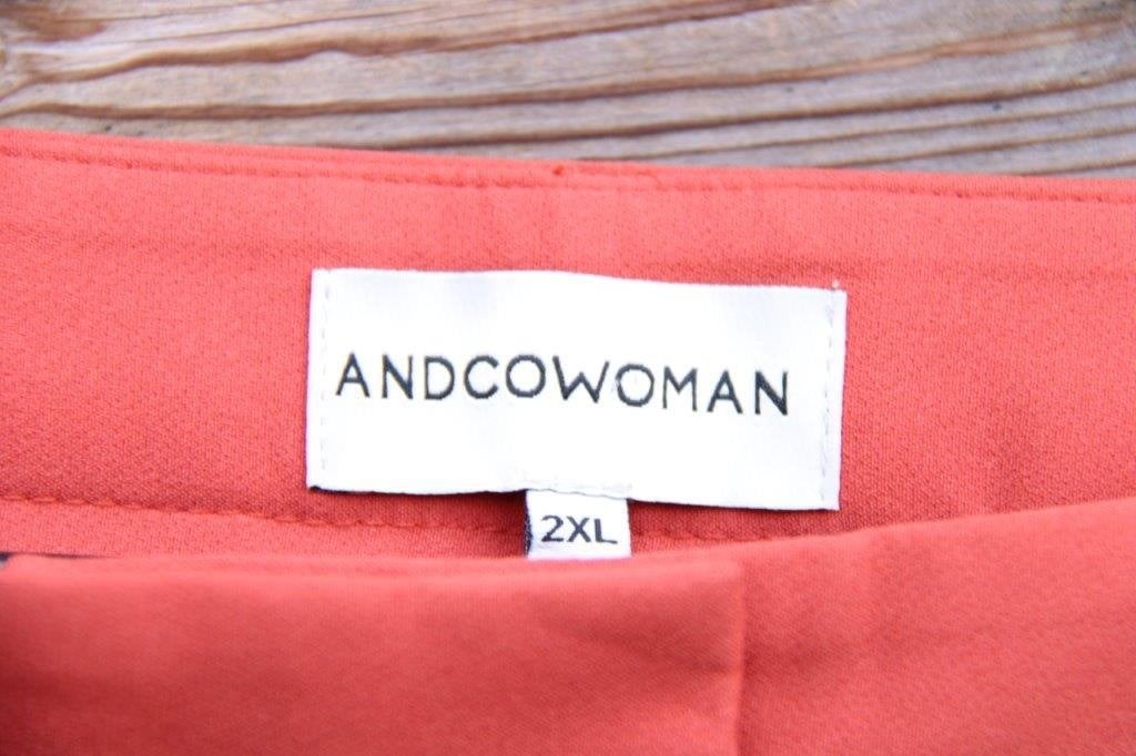 Broek roest Andcowoman mt 2XL Vaste prijs, Kleding | Dames, Overige kleuren, Maat 46/48 (XL) of groter, Ophalen of Verzenden, Lang