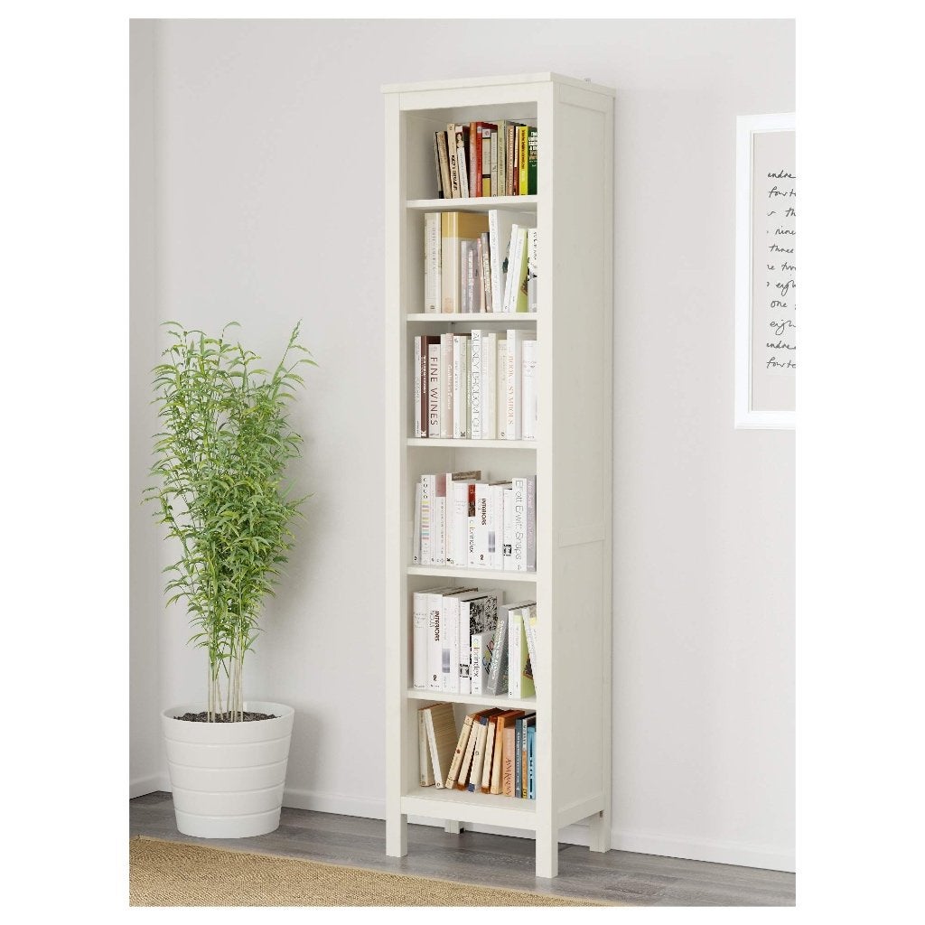2x Ikea Hemnes Boekenkasten, Huis en Inrichting, Ophalen, Met plank(en), Minder dan 50 cm, Zo goed als nieuw