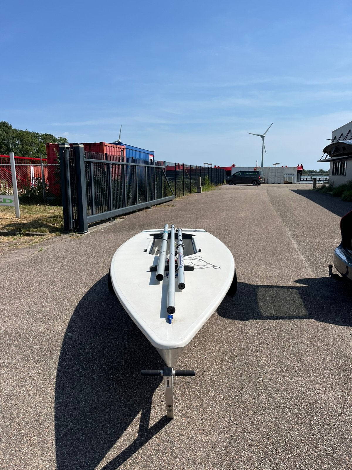 Laser / ILCA standaard/radiaal overcompleet club race ready, Watersport en Boten, Ophalen, Laser, Gebruikt, 4 m