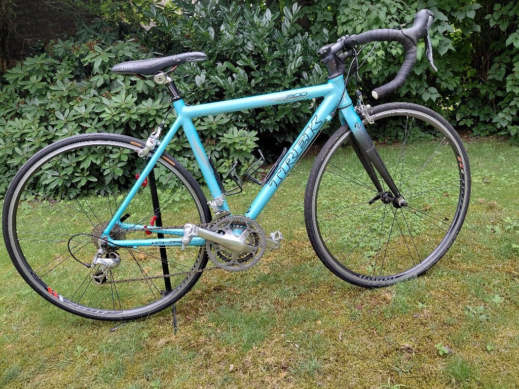 Trek 1500 WSD (Women's Specific Design); dames racefiets, Fietsen en Brommers, Fietsen | Racefietsen, 28 inch, Gebruikt, Velgrem