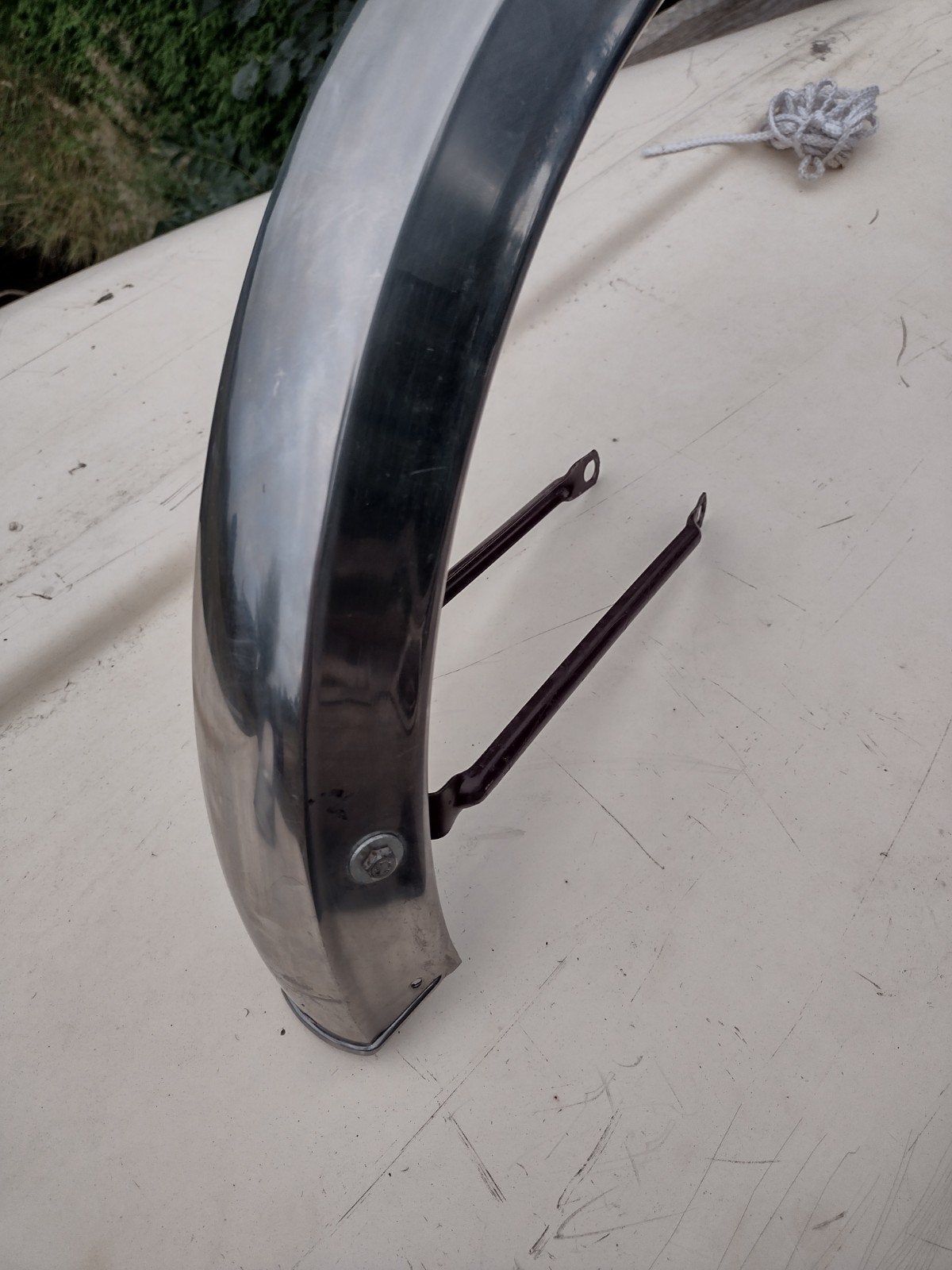 Stalen Inox Voorspatbord Batavus GoGo, Ophalen of Verzenden, Gebruikt, Overige typen, Overige merken