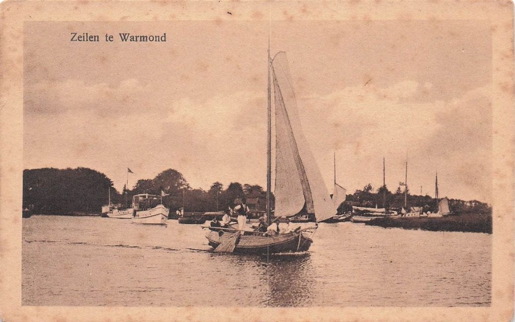703-461-029 Zeilen te Warmond, Ophalen of Verzenden, Voor 1920, Zuid-Holland