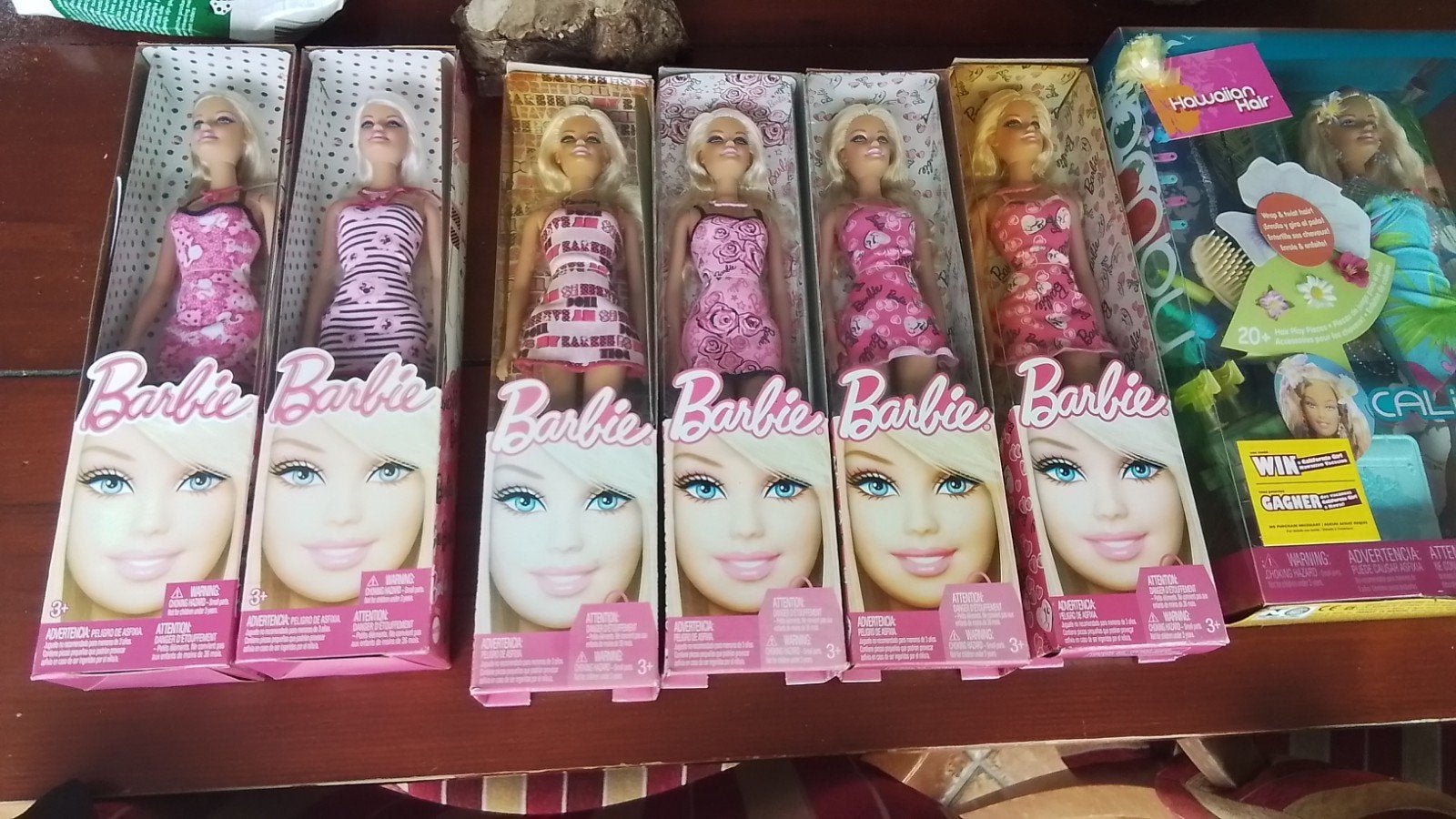 10 maal Barbie in doos, Ophalen of Verzenden, Barbie