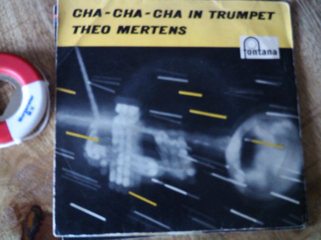Theo Mertens - Cha-Cha-Cha in Trumpet (Fontana EP) 21o, Cd's en Dvd's, Beschermende buitenhoes, 7 inch, Ophalen of Verzenden, Zo goed als nieuw