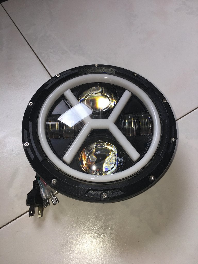 Te koop led koplamp set (model 6) chevrolet c10 c20 k10 g10, Ophalen of Verzenden