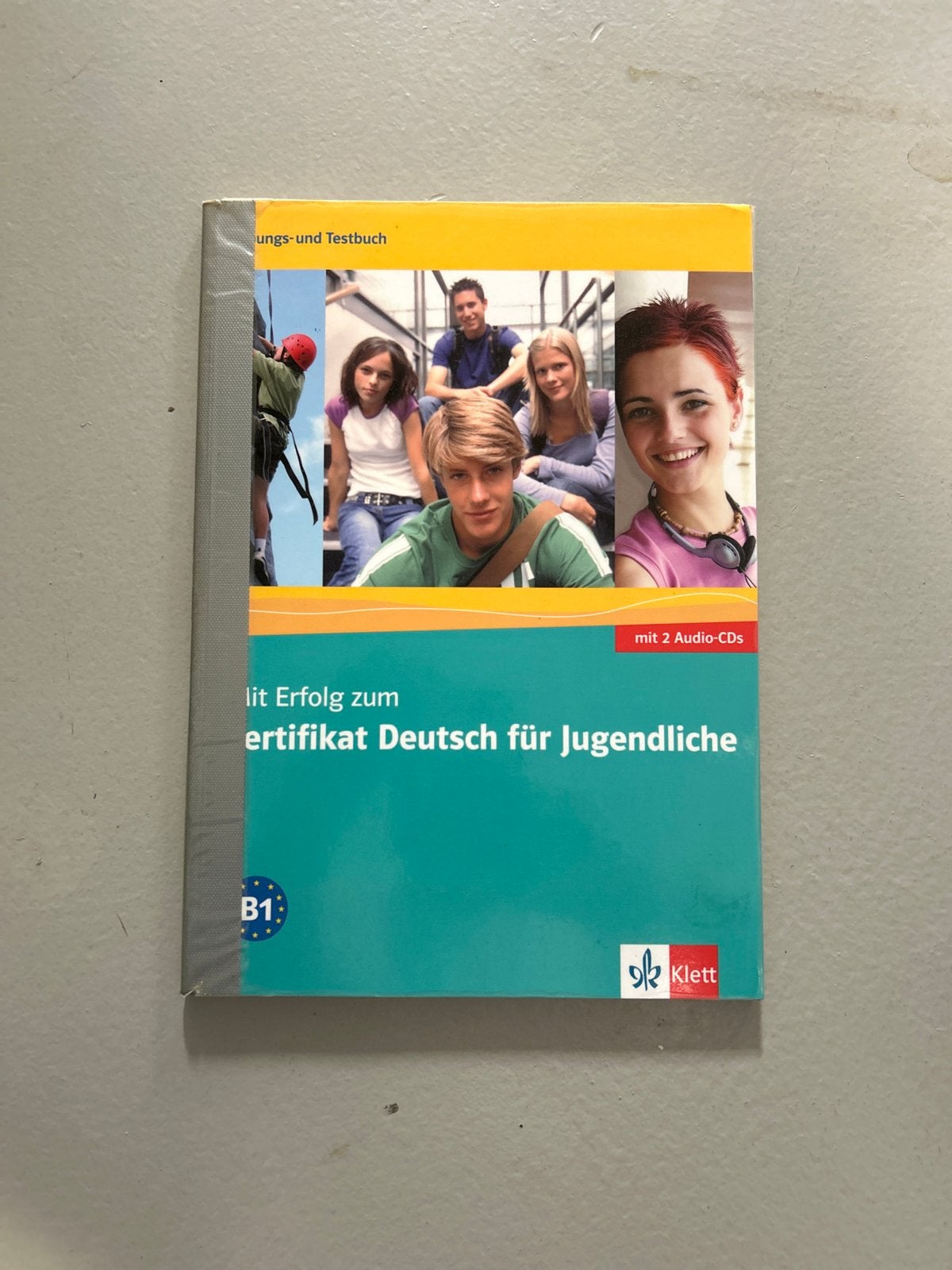 Duits B1 lesboek met audio-CD's - Zo goed als nieuw, Ophalen of Verzenden, Alpha, Zo goed als nieuw, Overige niveaus