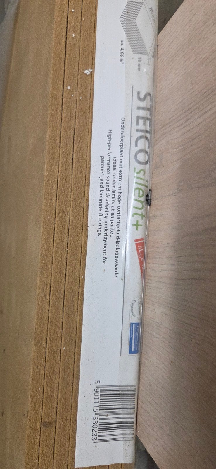 Underlayment platen stelco silent+ 8 st, Ophalen, 30 cm of meer, 50 tot 150 cm, Nieuw