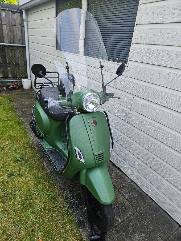 Dts scooter groen zeer netjes, Ophalen, DTS, Zo goed als nieuw, Benzine