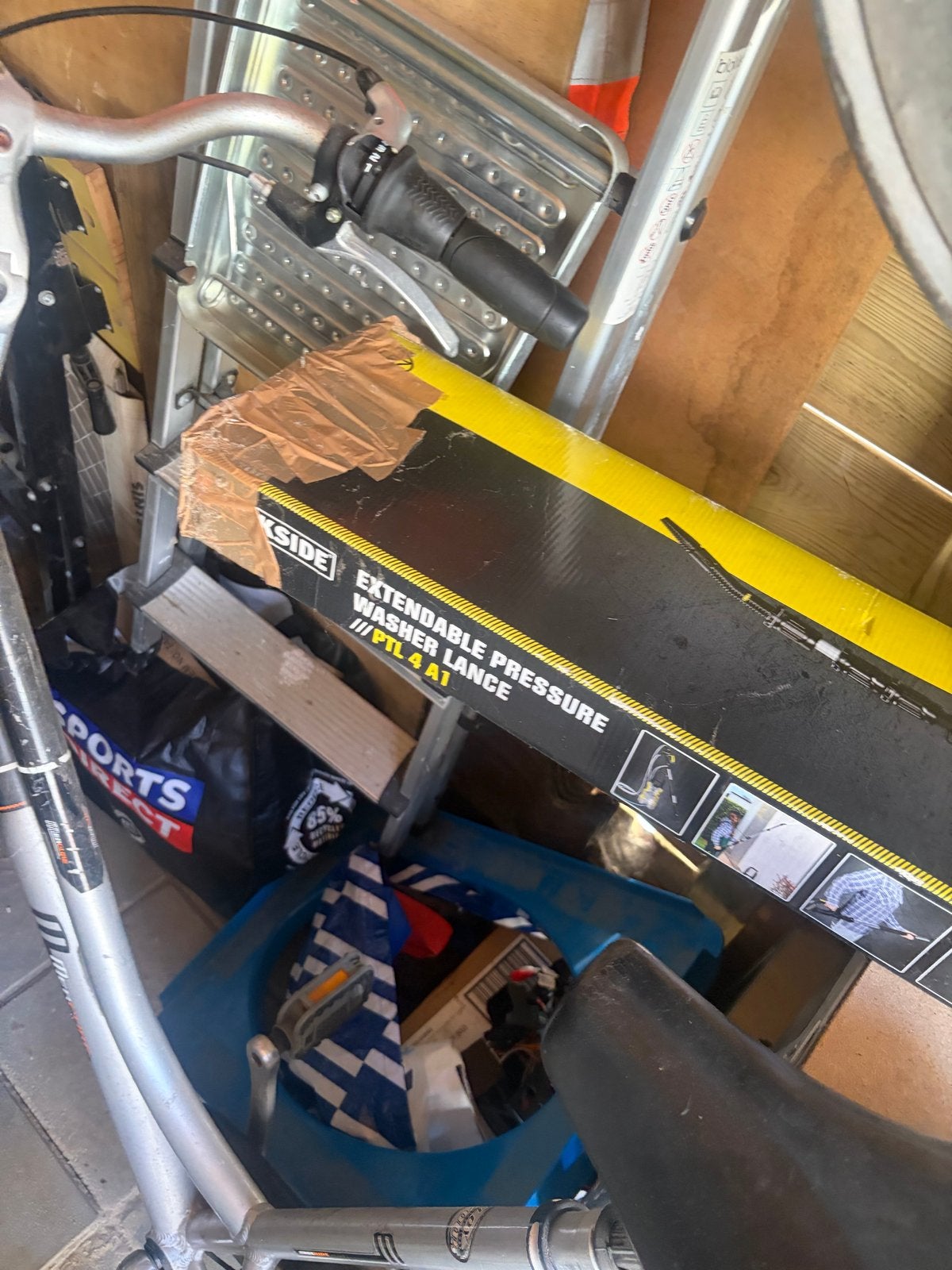 Parkside Uitschuifbare Hogedrukreiniger Lans PTL 4 A1, Doe-het-zelf en Verbouw, Reinigingsmachines, Ophalen of Verzenden, Nieuw