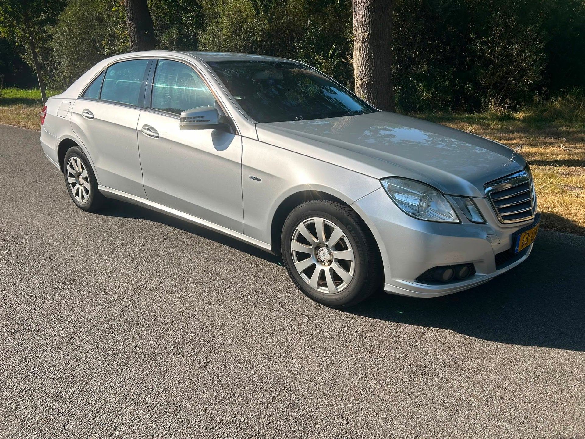 Mercedes-Benz E-klasse 200 CDI, Auto's, Euro 5, Gebruikt, 4 cilinders, Origineel Nederlands