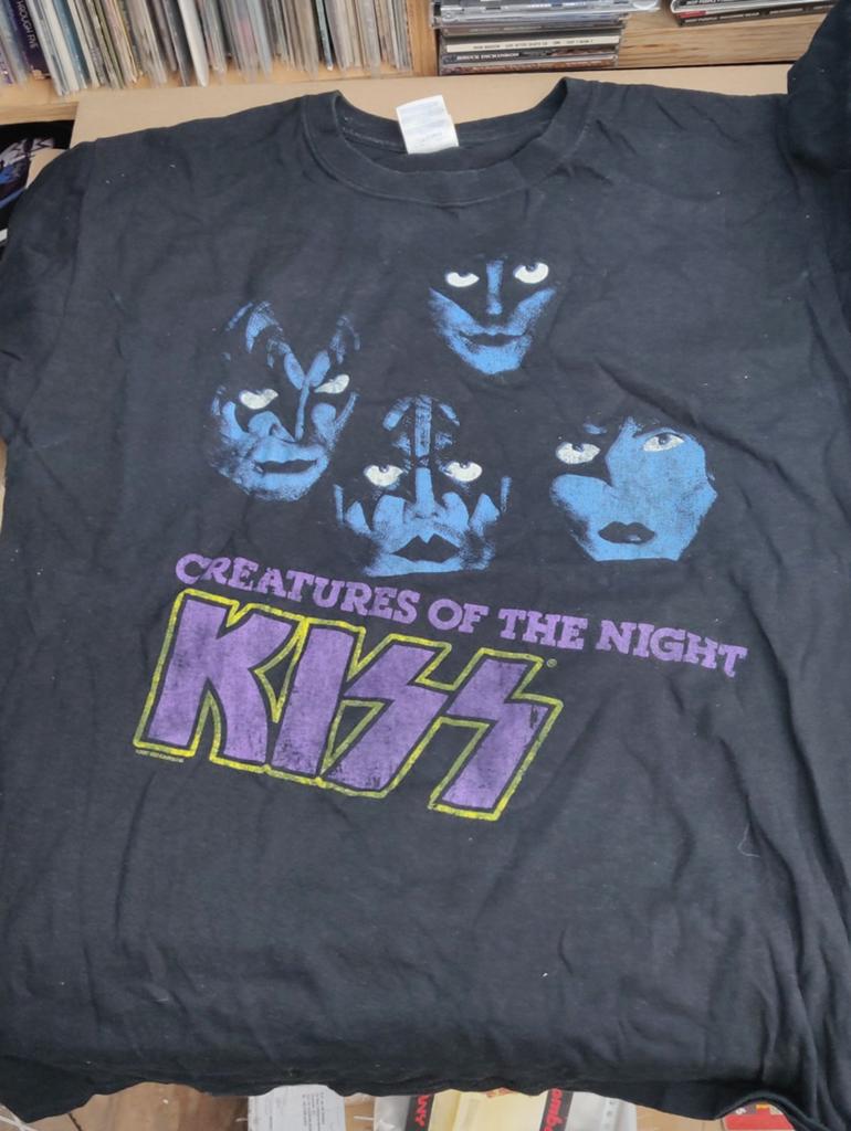 Kiss vintage T-shirt '83 tour, Ophalen of Verzenden, Zo goed als nieuw, Kleding