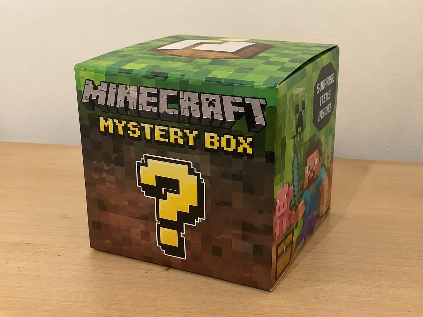 Minecraft mystery box, Ophalen of Verzenden, Zo goed als nieuw