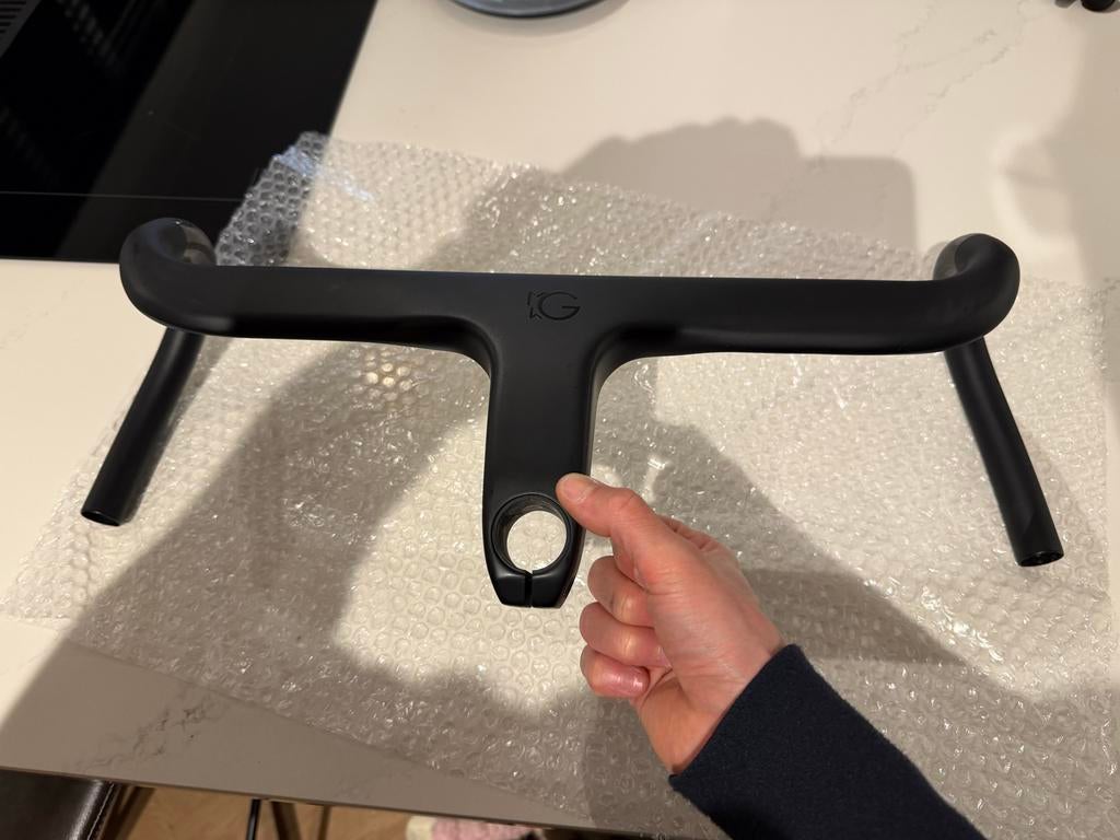 Carbon Cockpit - nieuw (110x440), Fietsen en Brommers, Fietsonderdelen, Ophalen of Verzenden, Zo goed als nieuw, Stuur